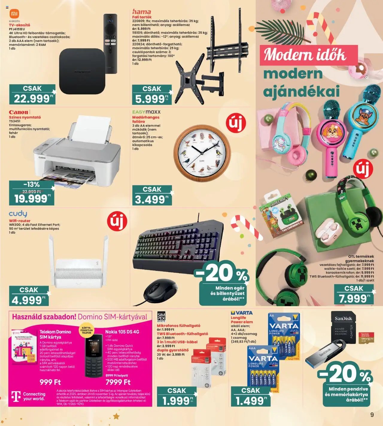 Interspar újság 2025.10.24. Ajándék katalógus (2025-10-24 - 2025-11-05)