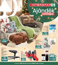 Interspar újság 2025.10.24. Ajándék katalógus (2025-10-24 - 2025-11-05)