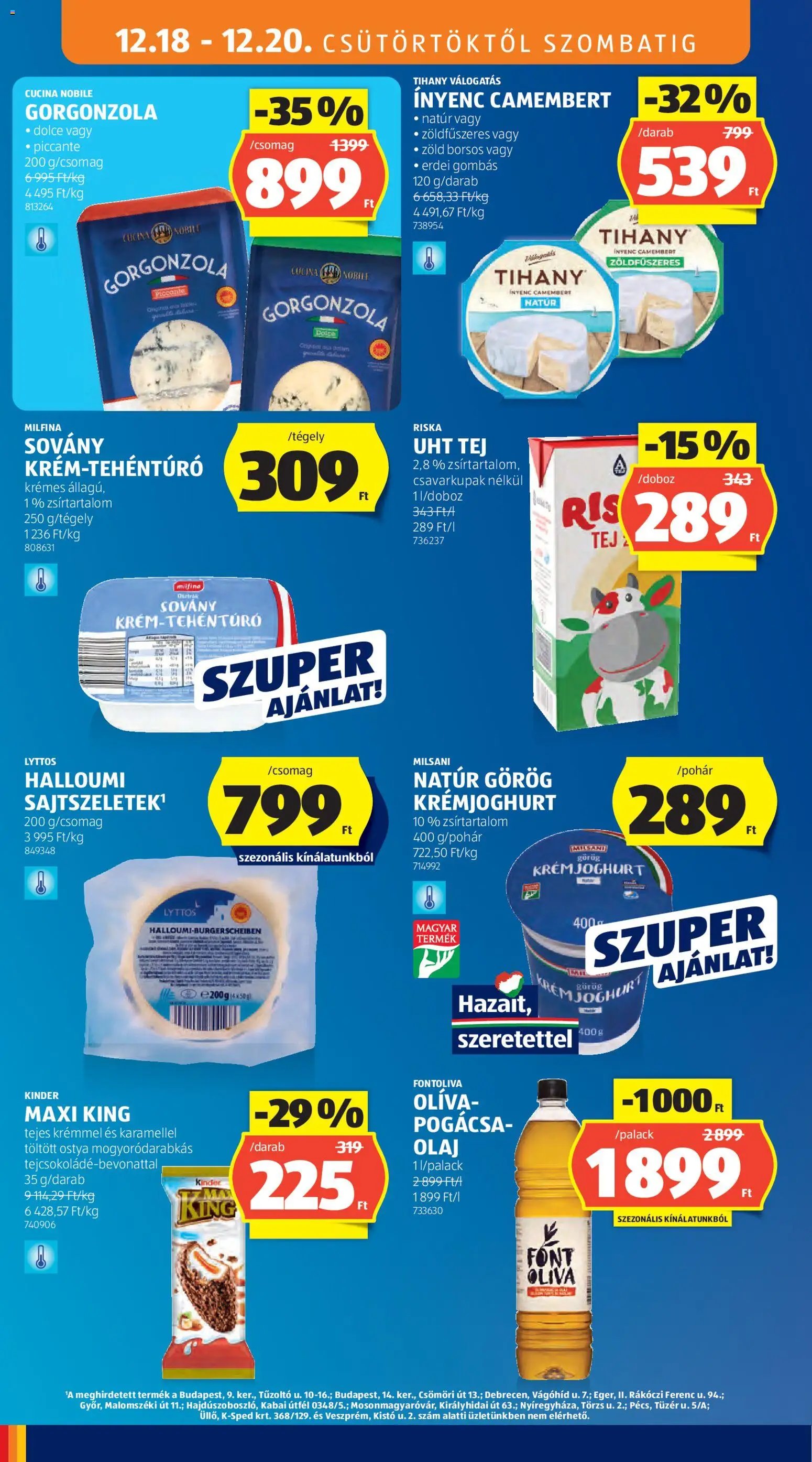 Aldi újság 2025.12.18. Akciós újság Aldi (2025-12-18 - 2025-12-24)