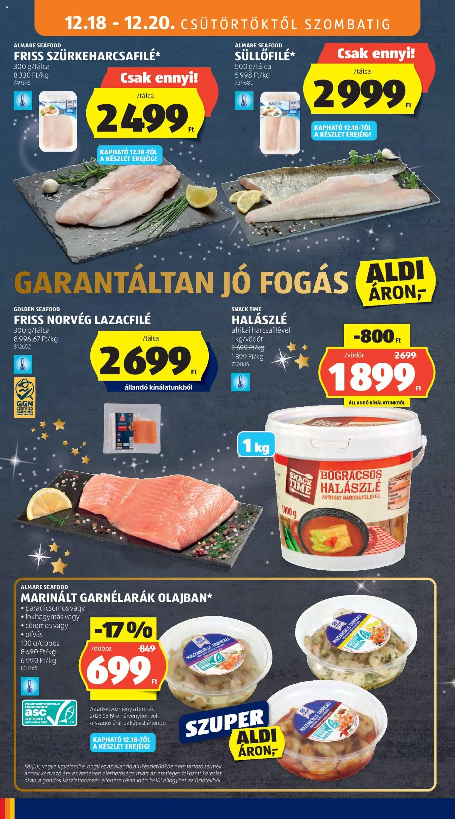 Aldi újság 2025.12.18. Akciós újság Aldi (2025-12-18 - 2025-12-24)