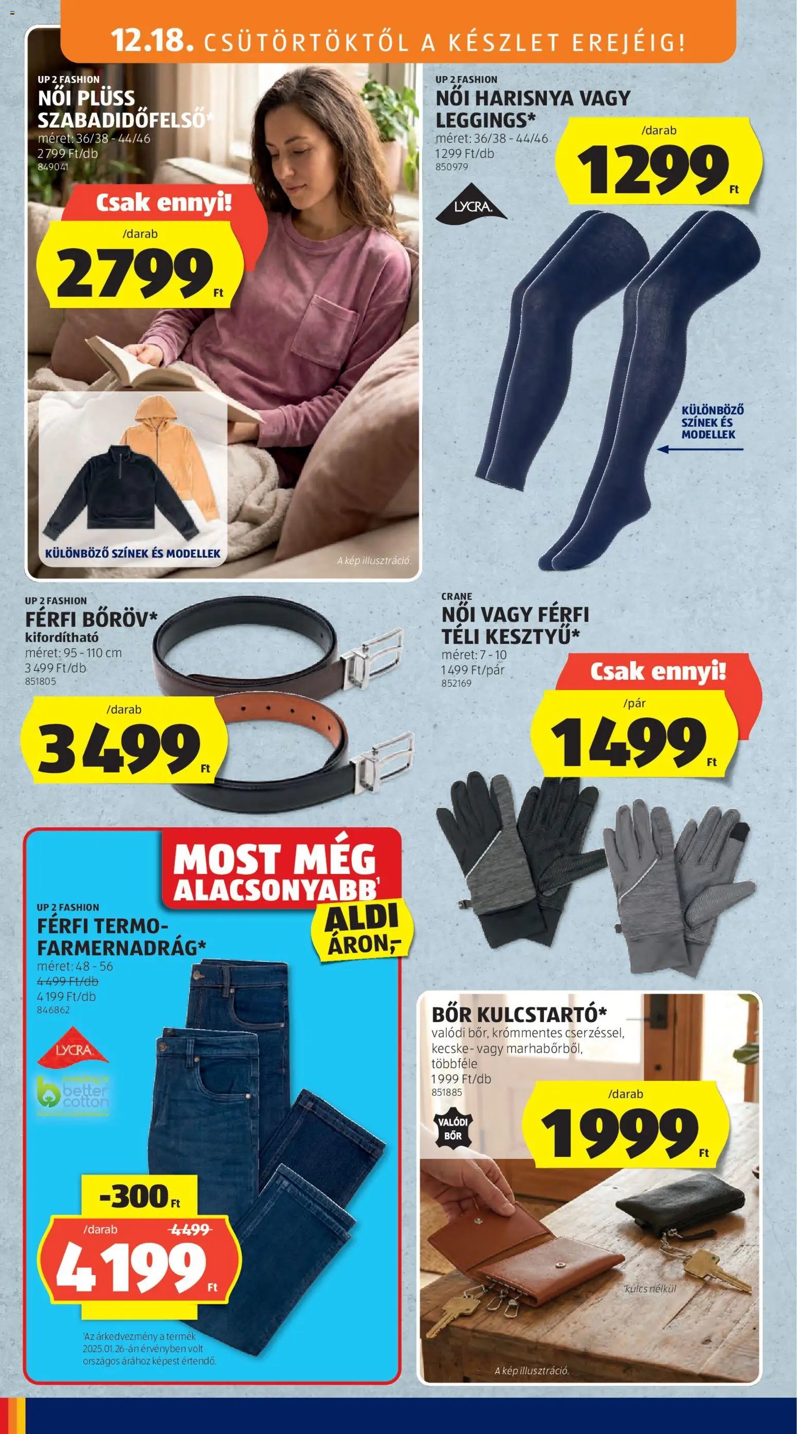 Aldi újság 2025.12.18. Akciós újság Aldi (2025-12-18 - 2025-12-24)