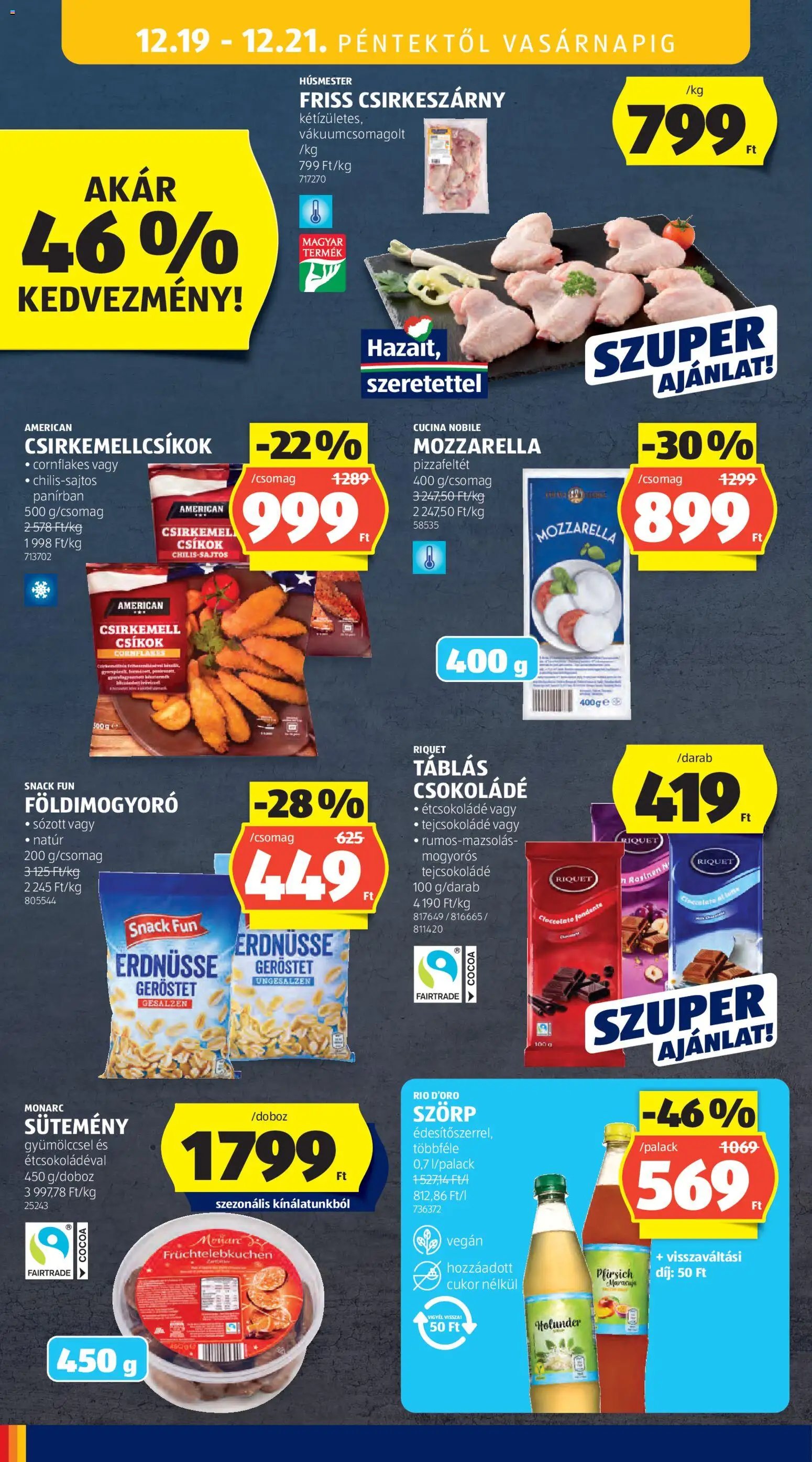 Aldi újság 2025.12.18. Akciós újság Aldi (2025-12-18 - 2025-12-24)