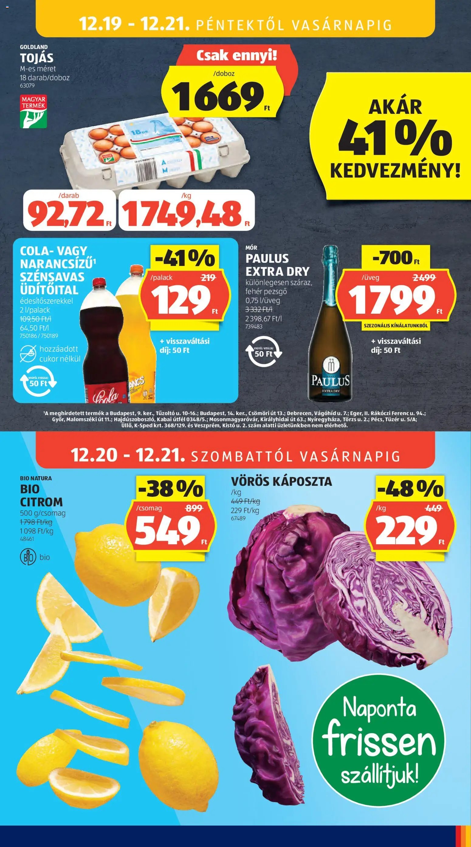 Aldi újság 2025.12.18. Akciós újság Aldi (2025-12-18 - 2025-12-24)