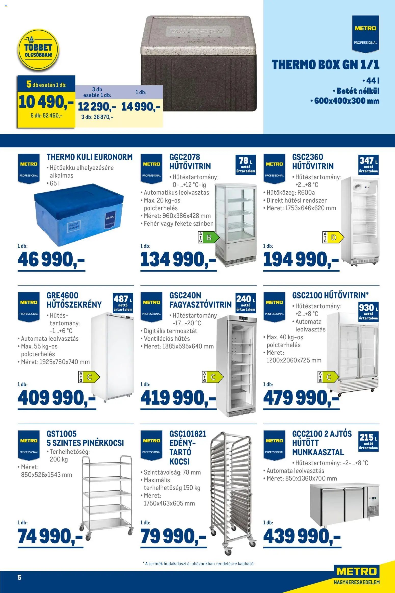 Metro újság 2025.11.02. Professzionális irodai megoldások (2025-11-02 - 2025-12-31)