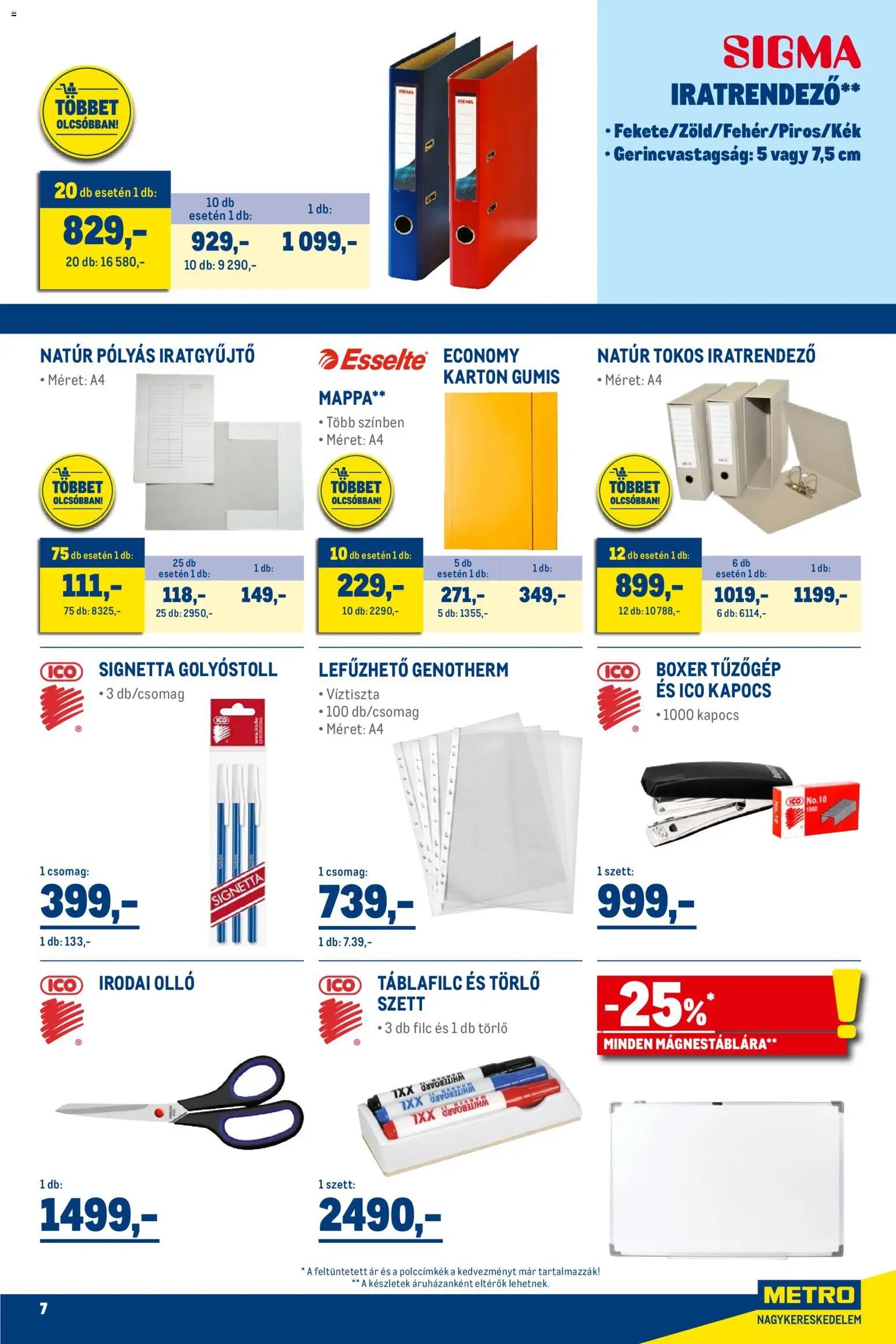 Metro újság 2025.11.02. Professzionális irodai megoldások (2025-11-02 - 2025-12-31)
