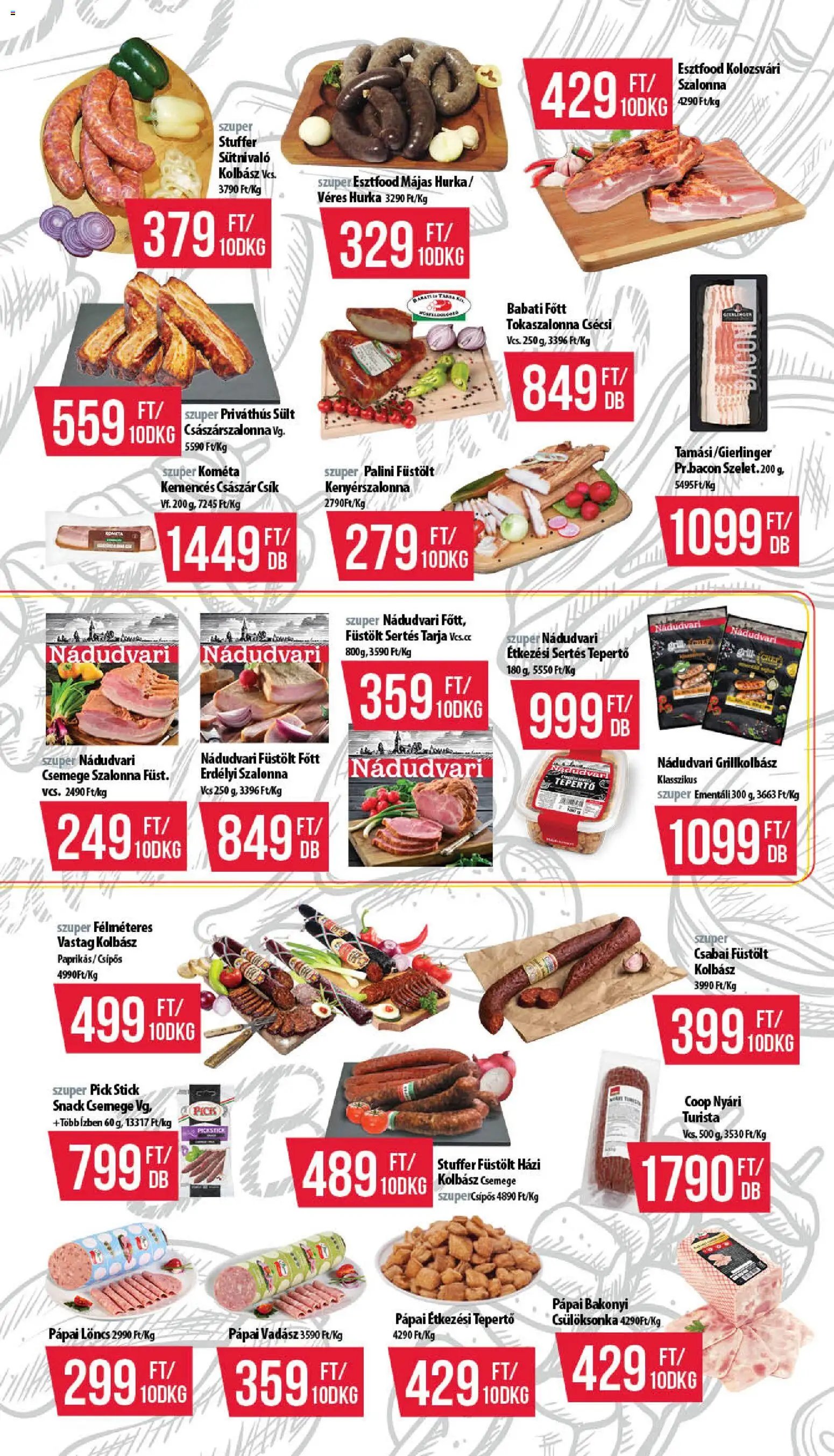 COOP újság 2026.08.13. COOP akciós újság