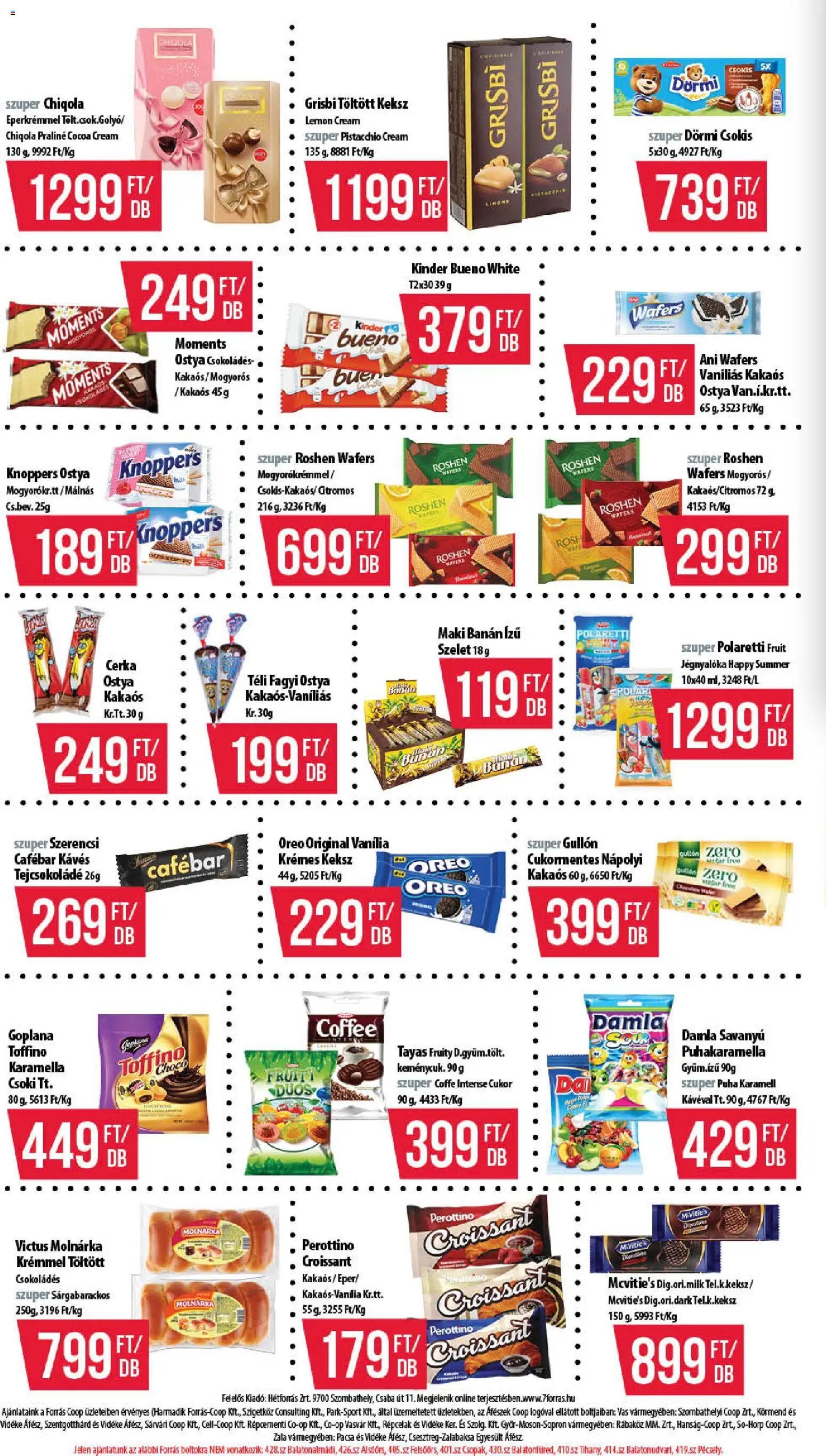 COOP újság 2026.08.13. COOP akciós újság