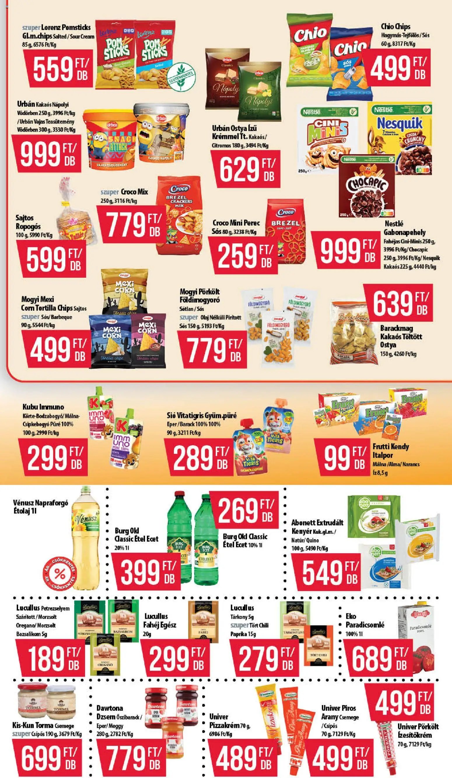 COOP újság 2026.08.13. COOP akciós újság