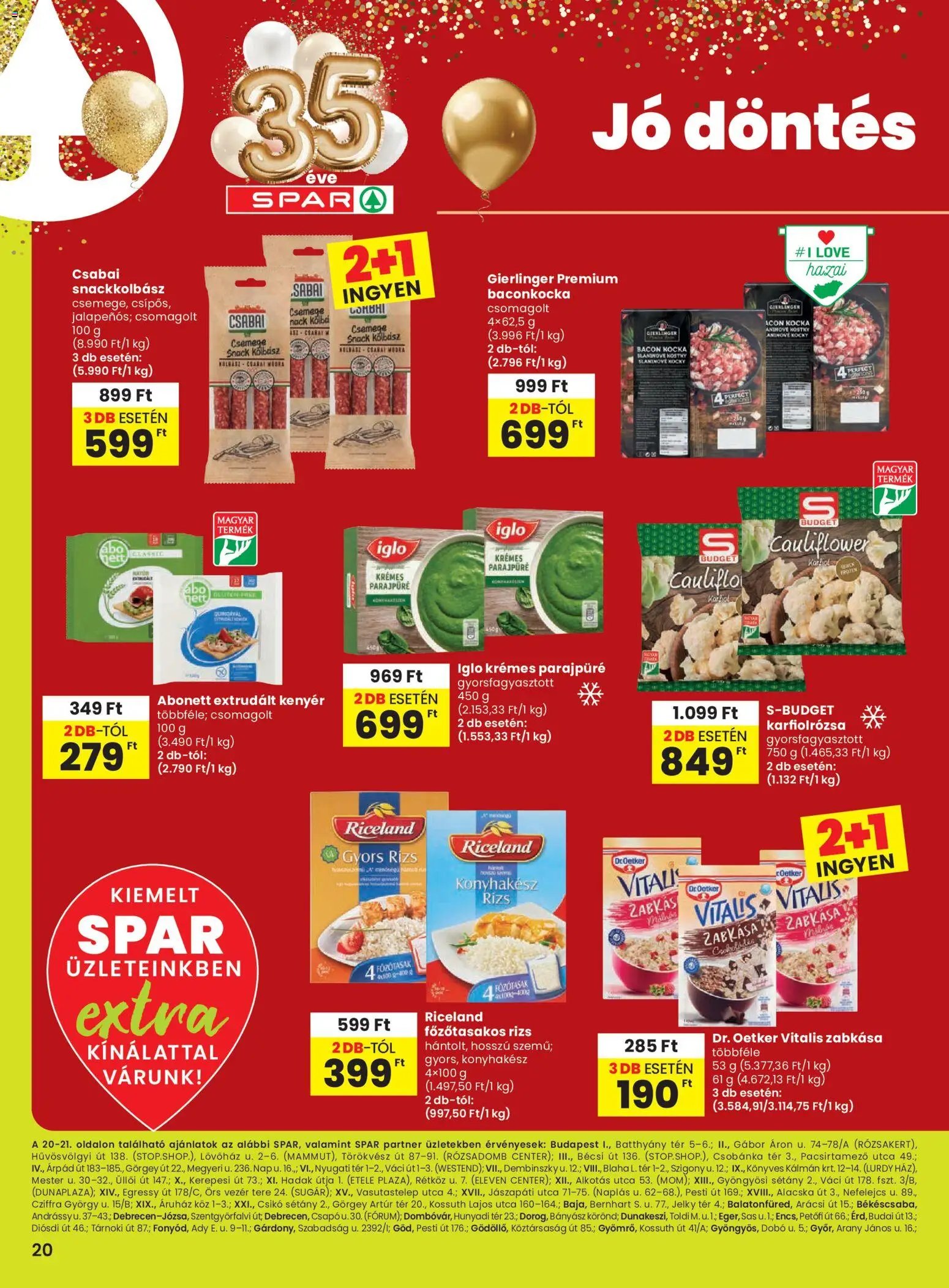 Spar újság 2026.03.05. Spar Extra ajánlat (2026-03-05 - 2026-03-11)
