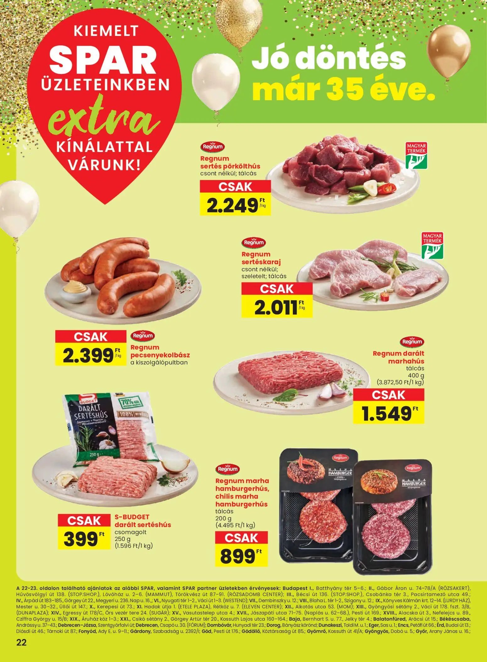 Spar újság 2026.03.05. Spar Extra ajánlat (2026-03-05 - 2026-03-11)
