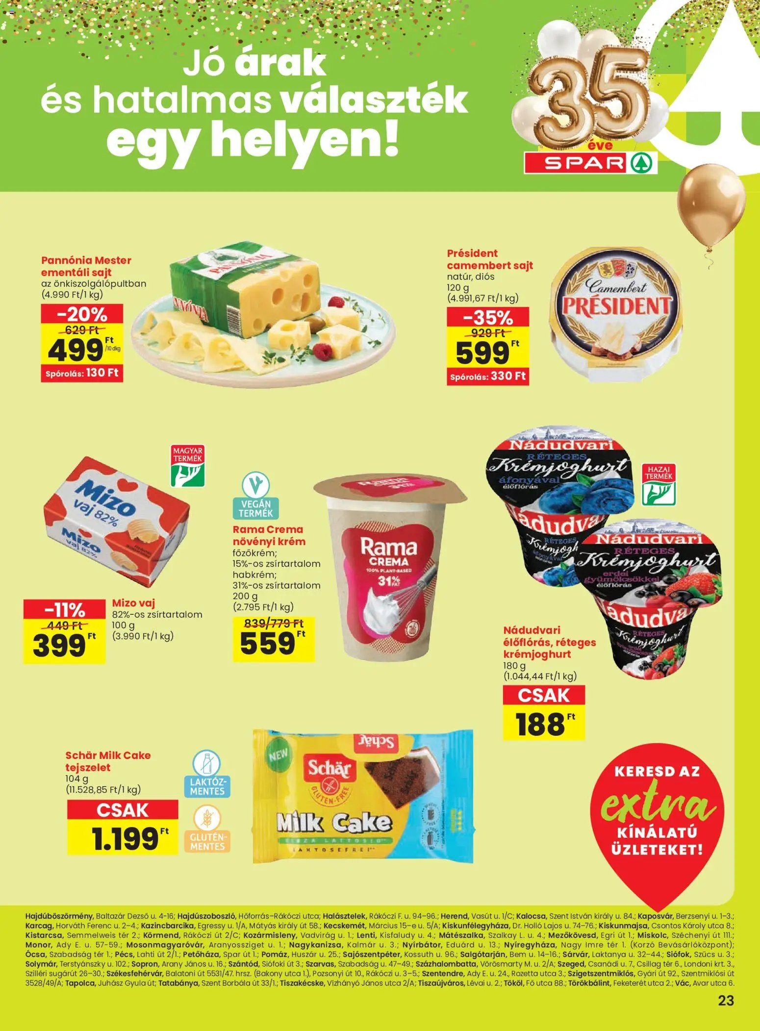 Spar újság 2026.03.05. Spar Extra ajánlat (2026-03-05 - 2026-03-11)