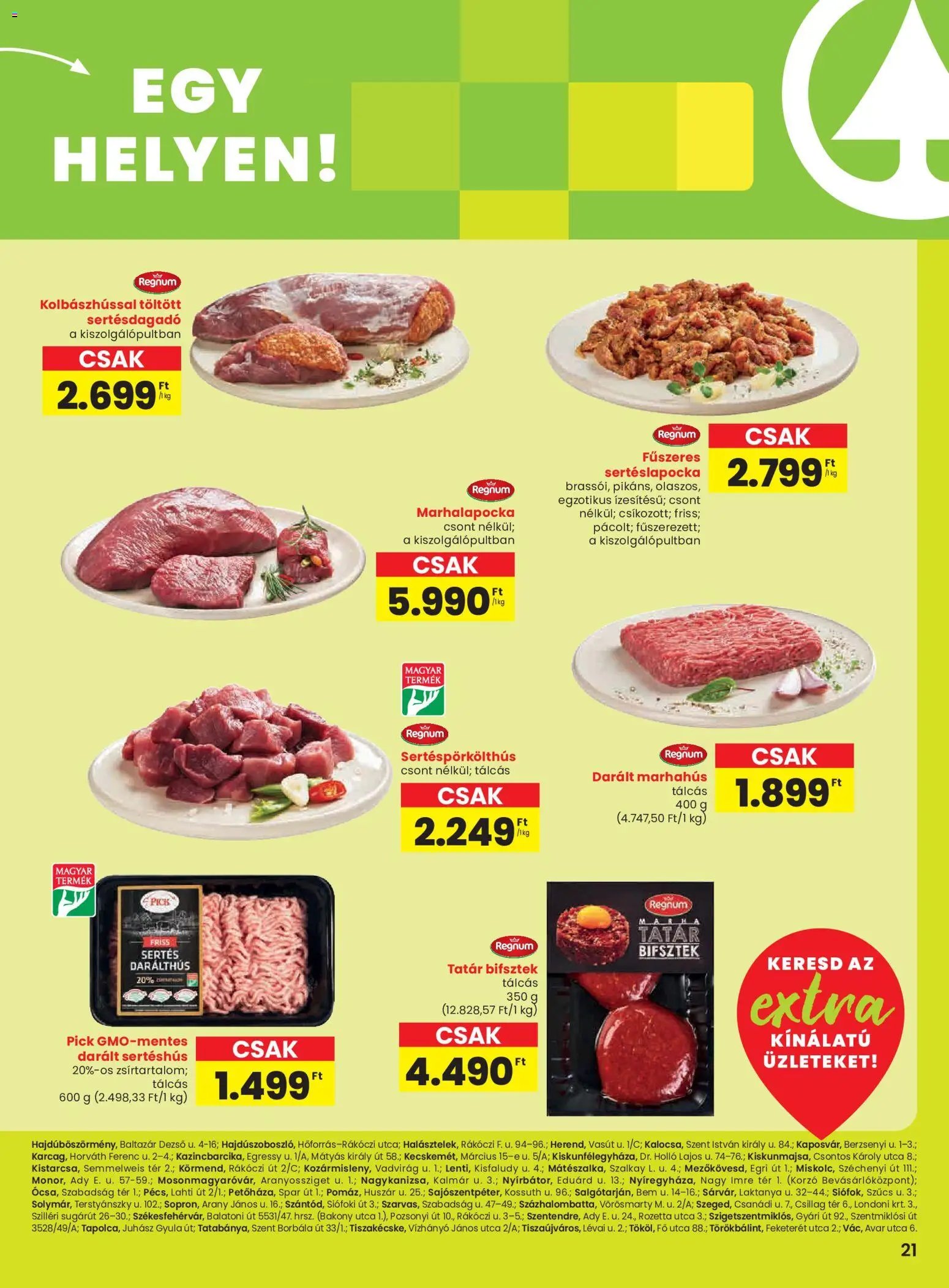 Spar újság 2025.11.13. Extra ajánlat (2025-11-13 - 2025-11-19)