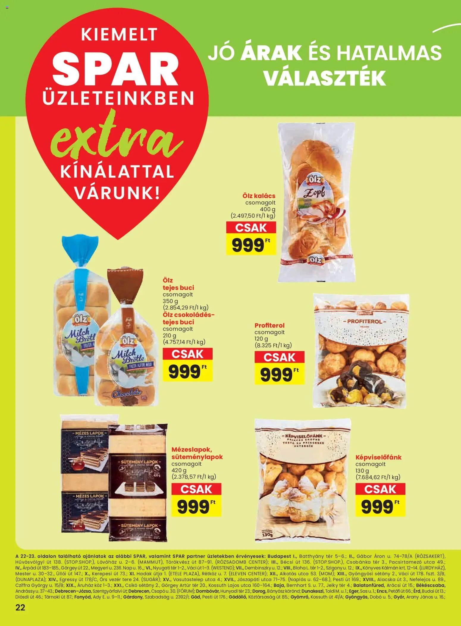 Spar újság 2025.11.13. Extra ajánlat (2025-11-13 - 2025-11-19)