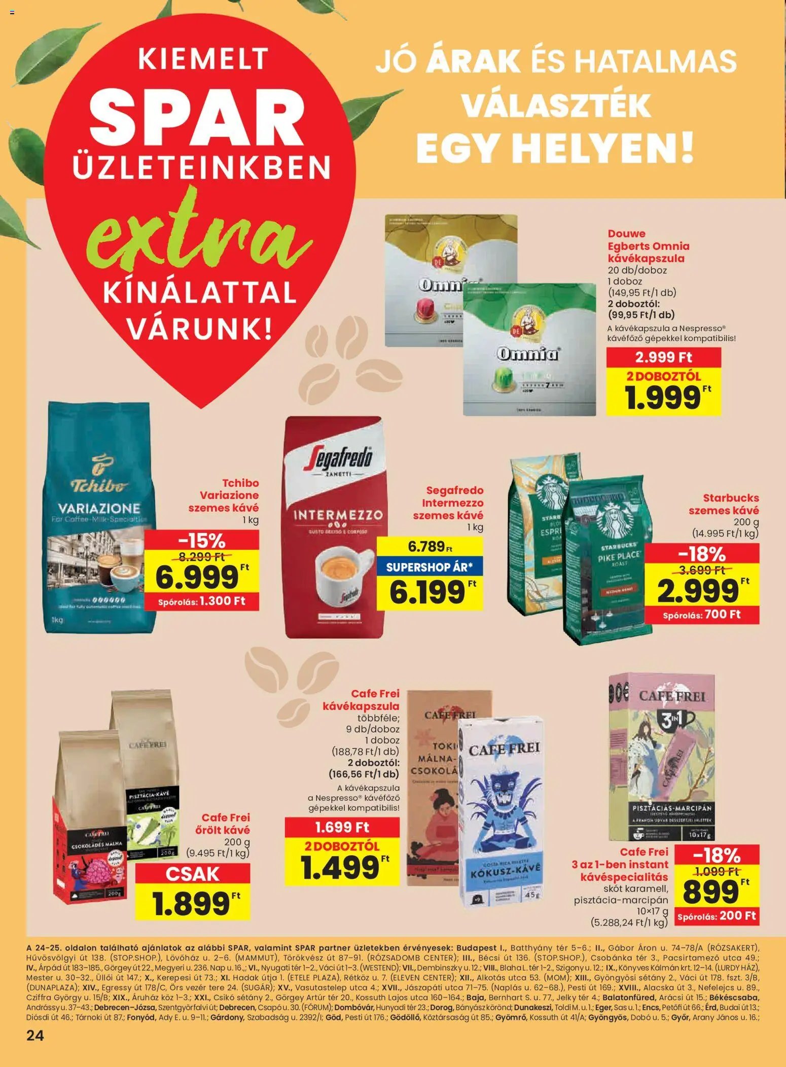 Spar újság 2025.11.13. Extra ajánlat (2025-11-13 - 2025-11-19)