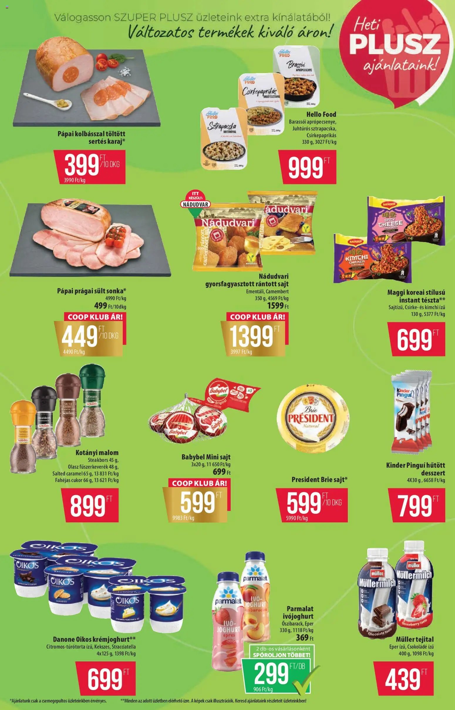 COOP újság 2026.08.06. COOP - Szuper Plus / Alföld Pro-Coop Zrt.