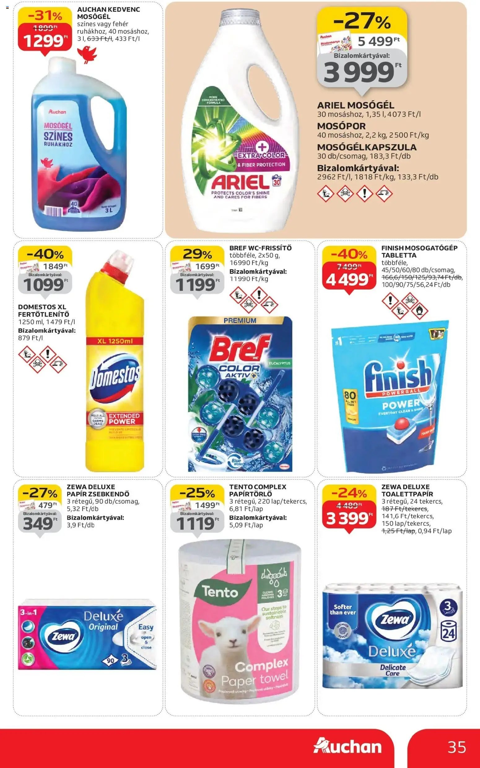 Auchan újság 2025.10.30. Debrecen Akciós újság Auchan (2025-10-30 - 2025-11-05)