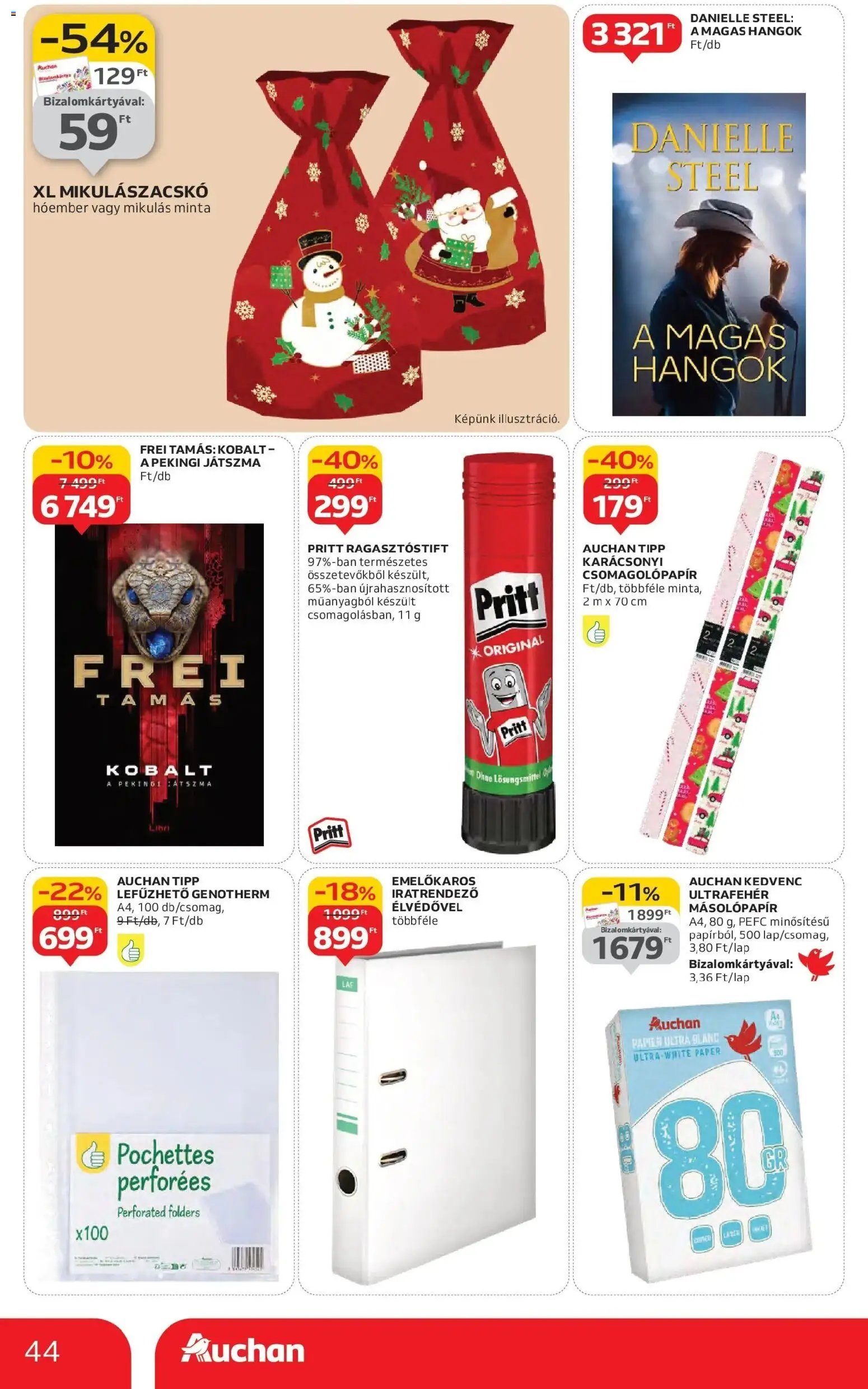 Auchan újság 2025.10.30. Debrecen Akciós újság Auchan (2025-10-30 - 2025-11-05)