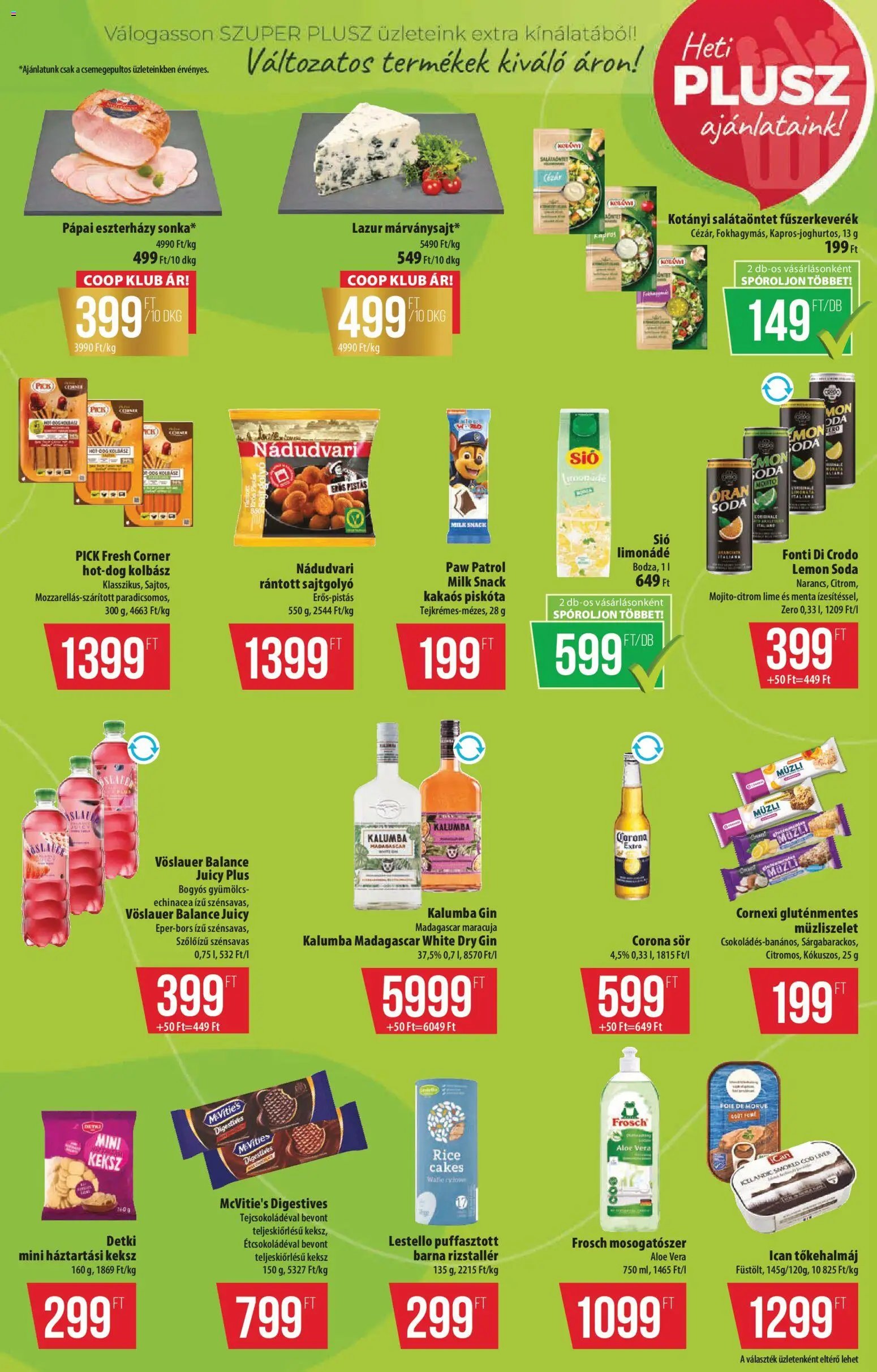 COOP újság 2026.07.30. COOP - Észak Kelet Pro-Coop Zrt - Szuper Plusz