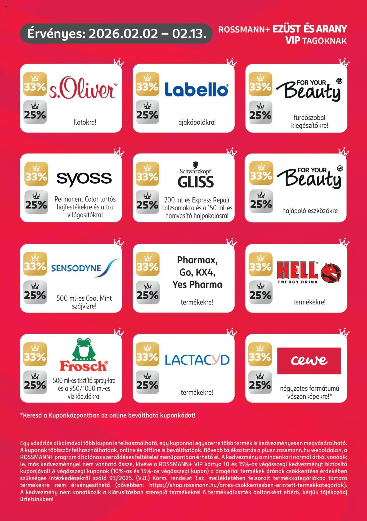 Rossmann újság 2026.02.02. Szórólap (2026-02-02 - 2026-02-13)