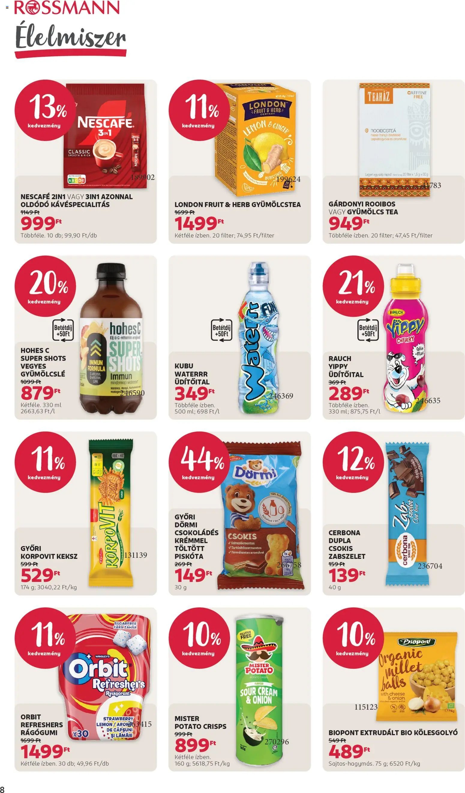 Rossmann újság 2026.04.13. Rossmann akciós újság (2026-04-13 - 2026-04-19)