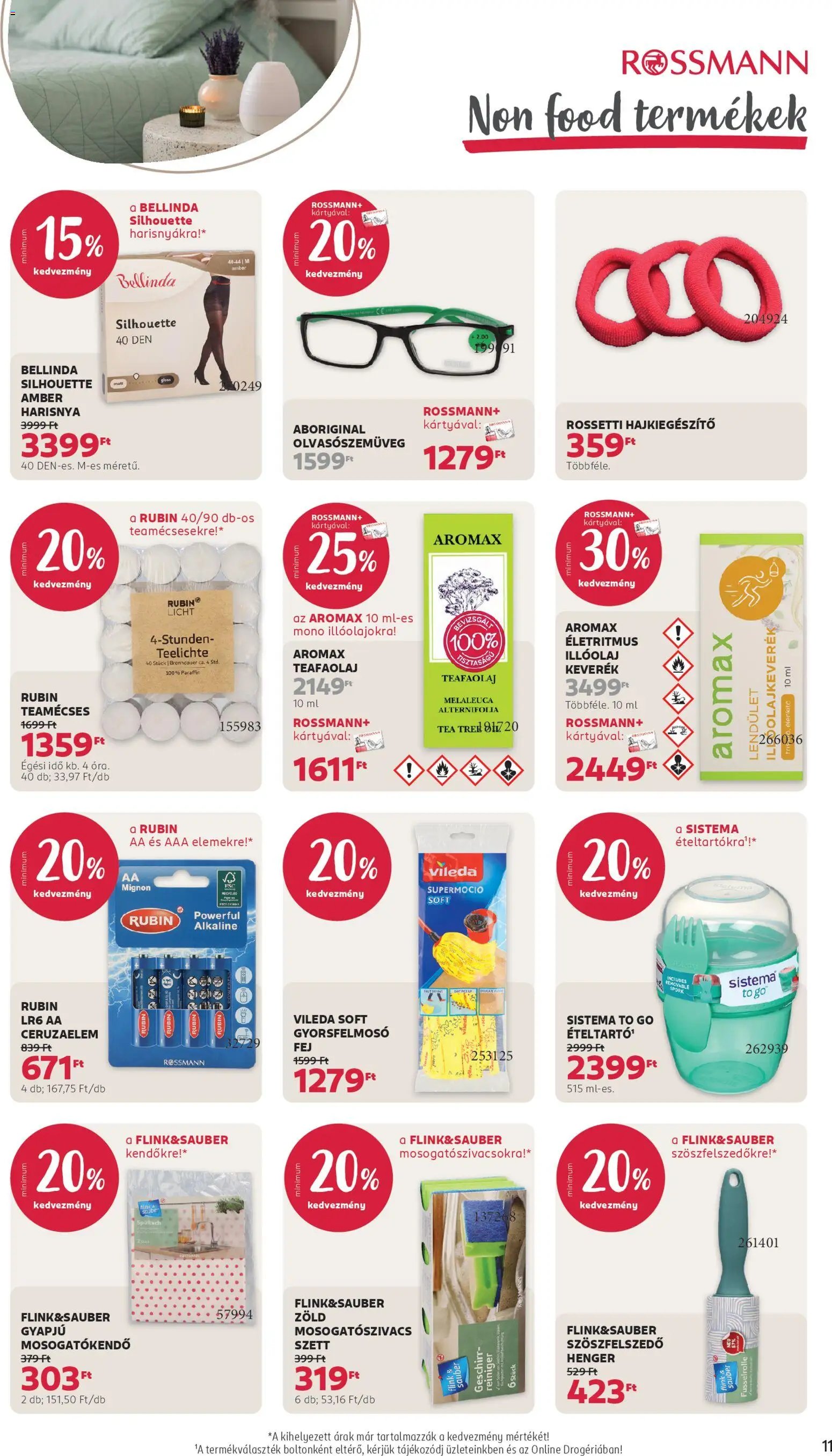 Rossmann újság 2026.04.13. Rossmann akciós újság (2026-04-13 - 2026-04-19)