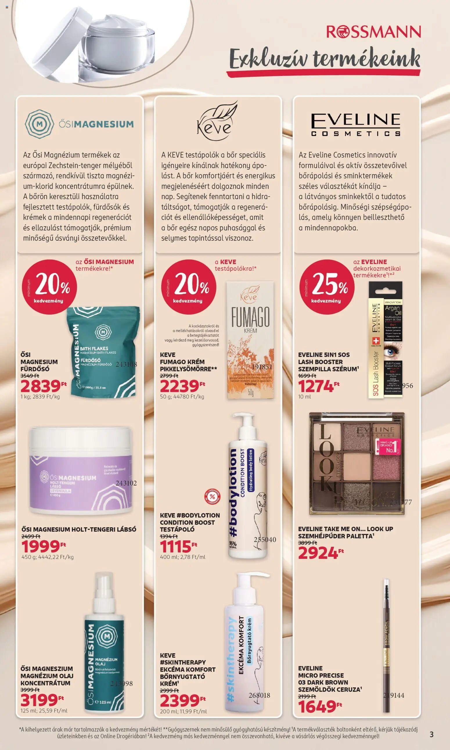 Rossmann újság 2026.04.13. Rossmann akciós újság (2026-04-13 - 2026-04-19)