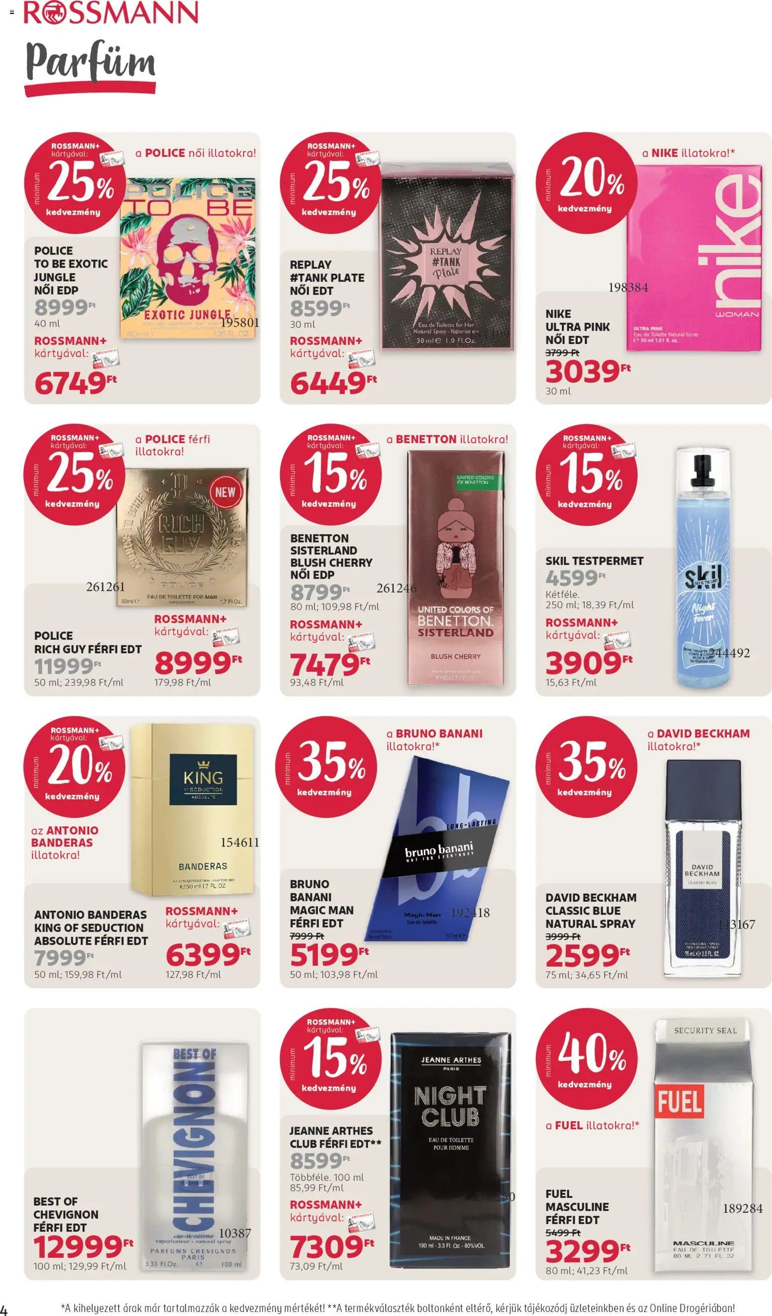 Rossmann újság 2026.04.13. Rossmann akciós újság (2026-04-13 - 2026-04-19)