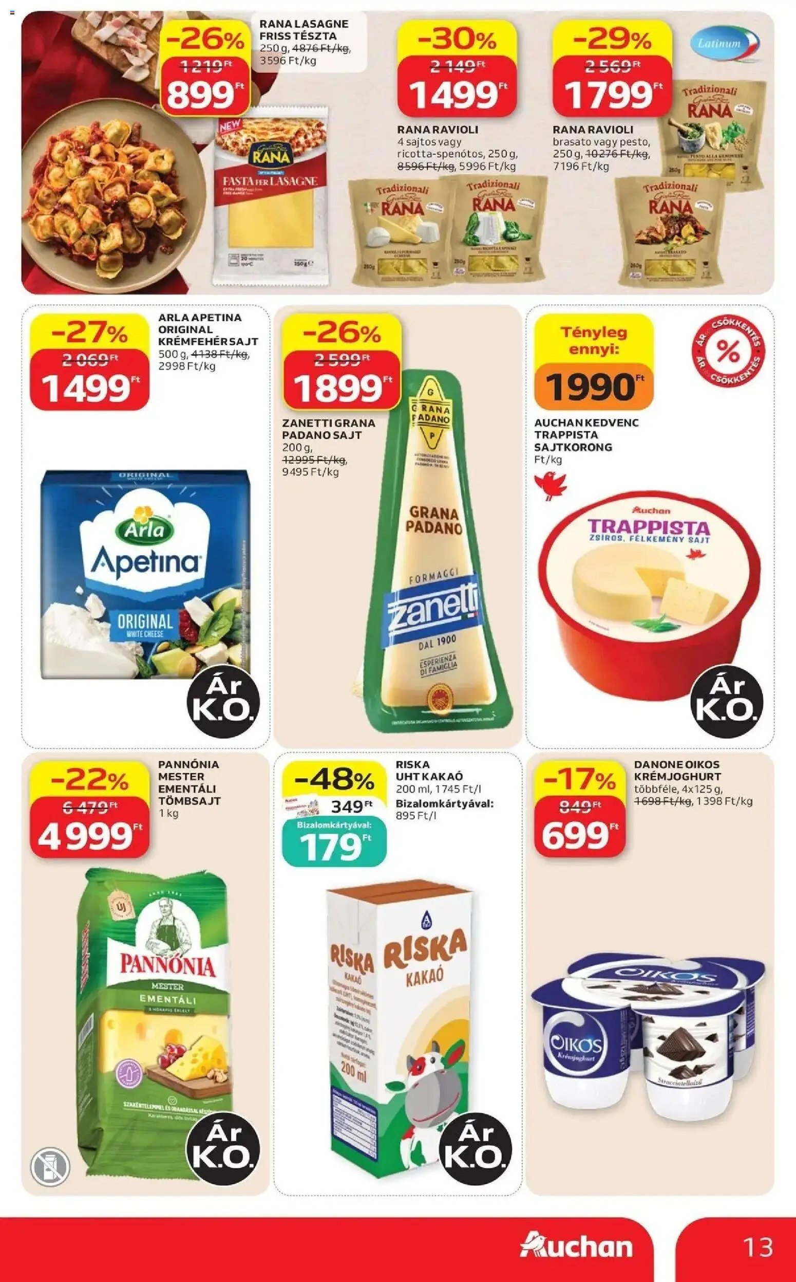 Auchan újság 2026.07.16. Auchan akciós újság Budapest