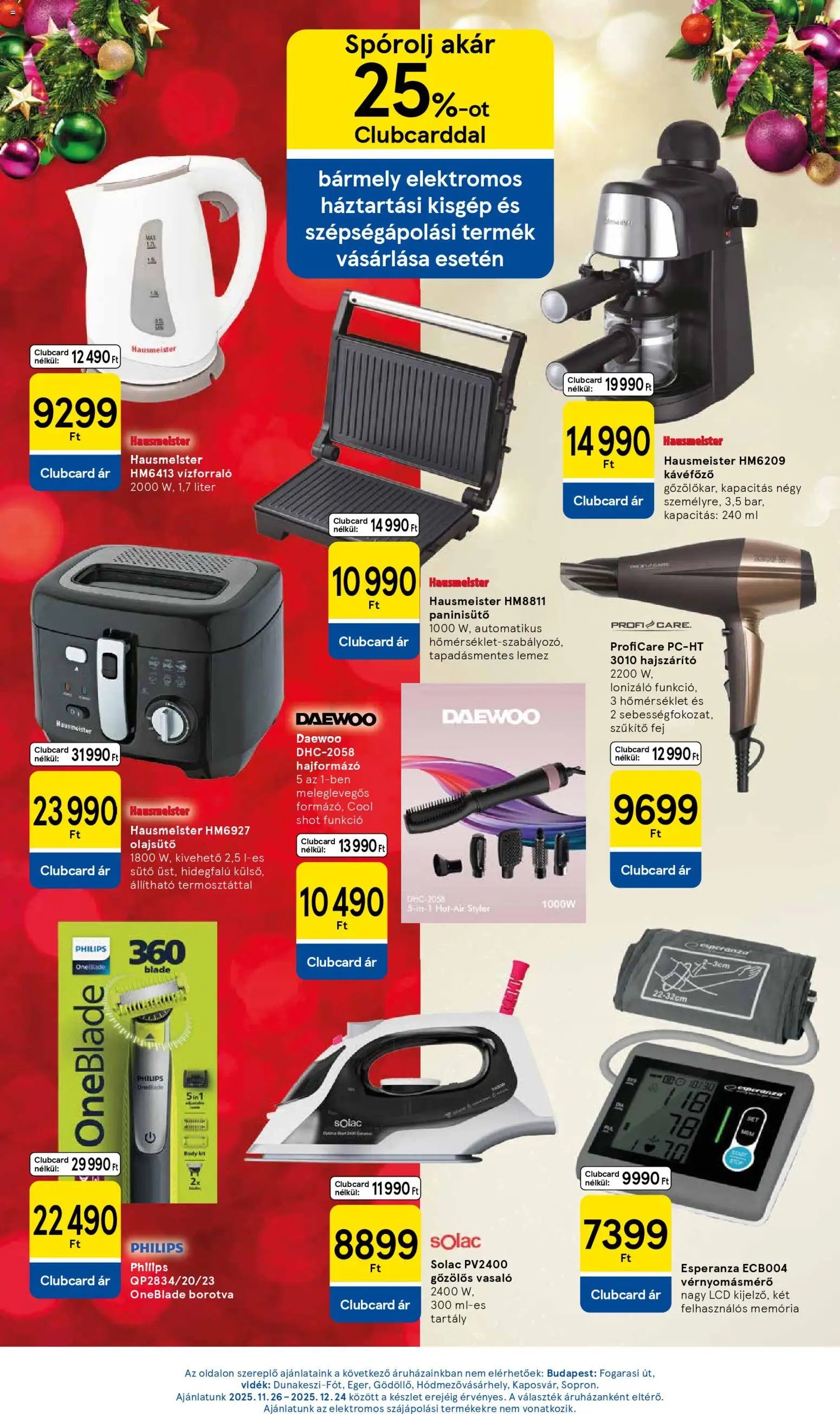 Tesco újság 2025.12.11. Akciós újság Tesco (2025-12-11 - 2025-12-17)