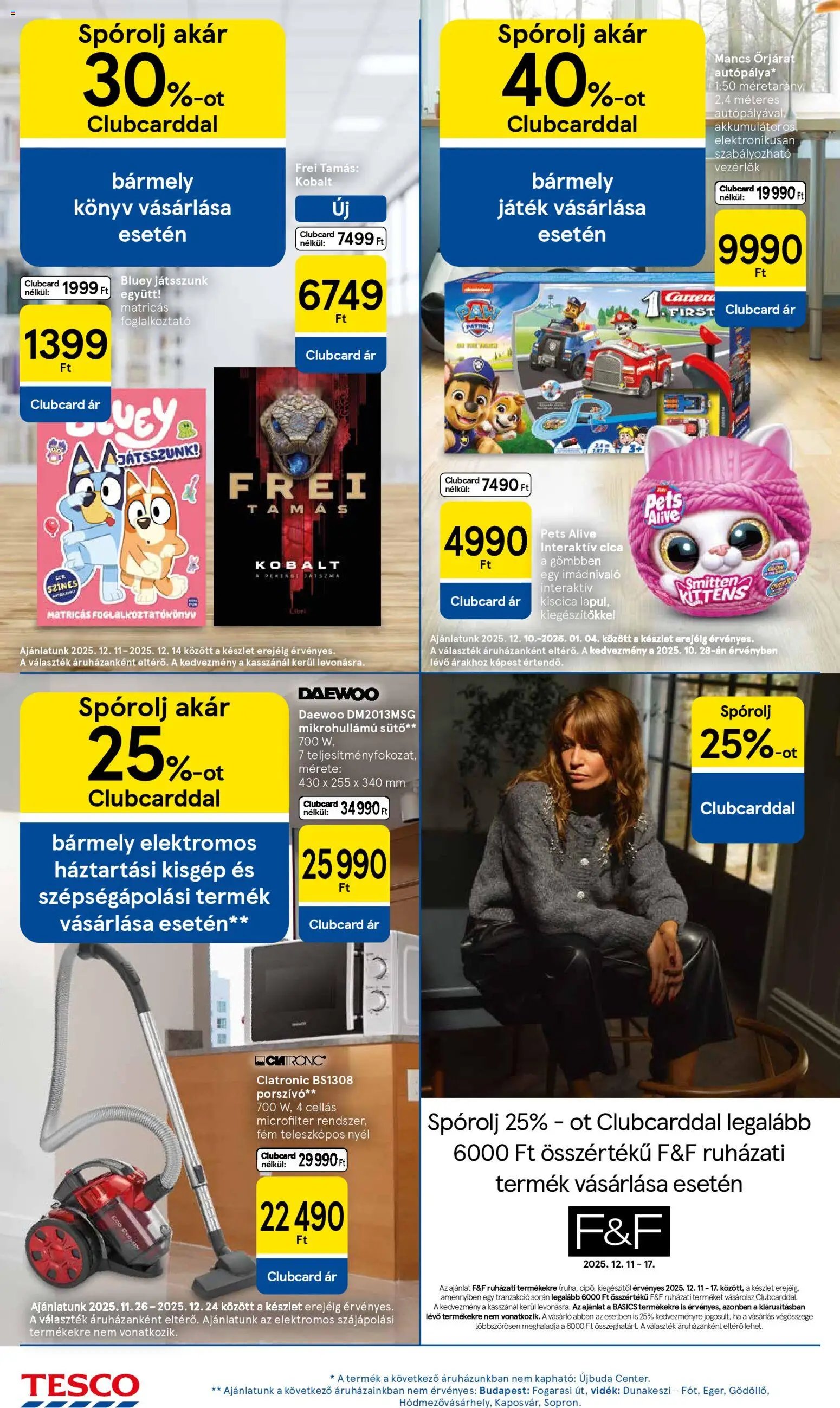 Tesco újság 2025.12.11. Akciós újság Tesco (2025-12-11 - 2025-12-17)
