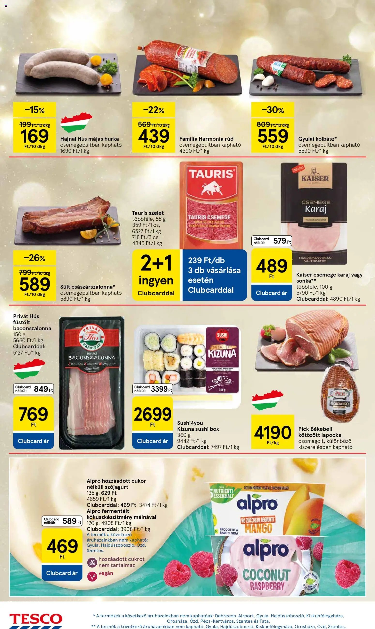 Tesco újság 2025.12.11. Akciós újság Tesco (2025-12-11 - 2025-12-17)