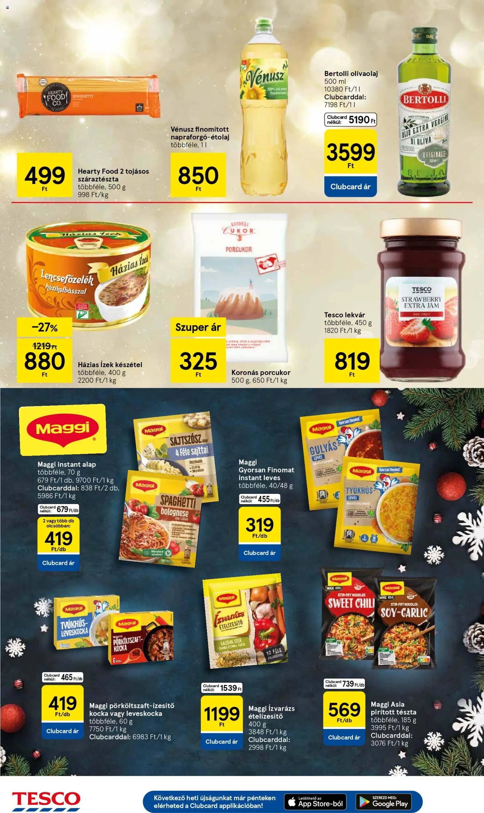 Tesco újság 2025.12.11. Akciós újság Tesco (2025-12-11 - 2025-12-17)