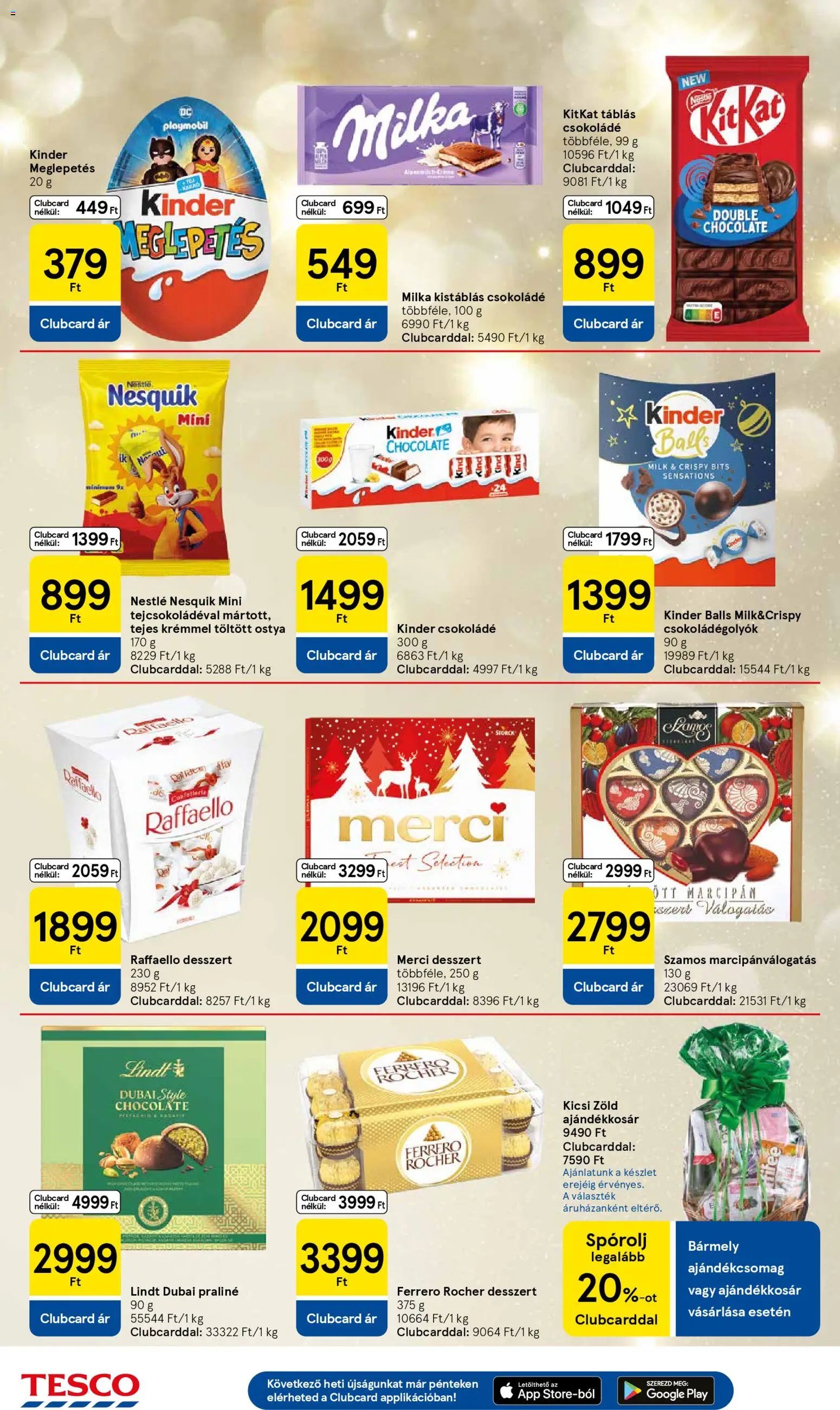 Tesco újság 2025.12.11. Akciós újság Tesco (2025-12-11 - 2025-12-17)