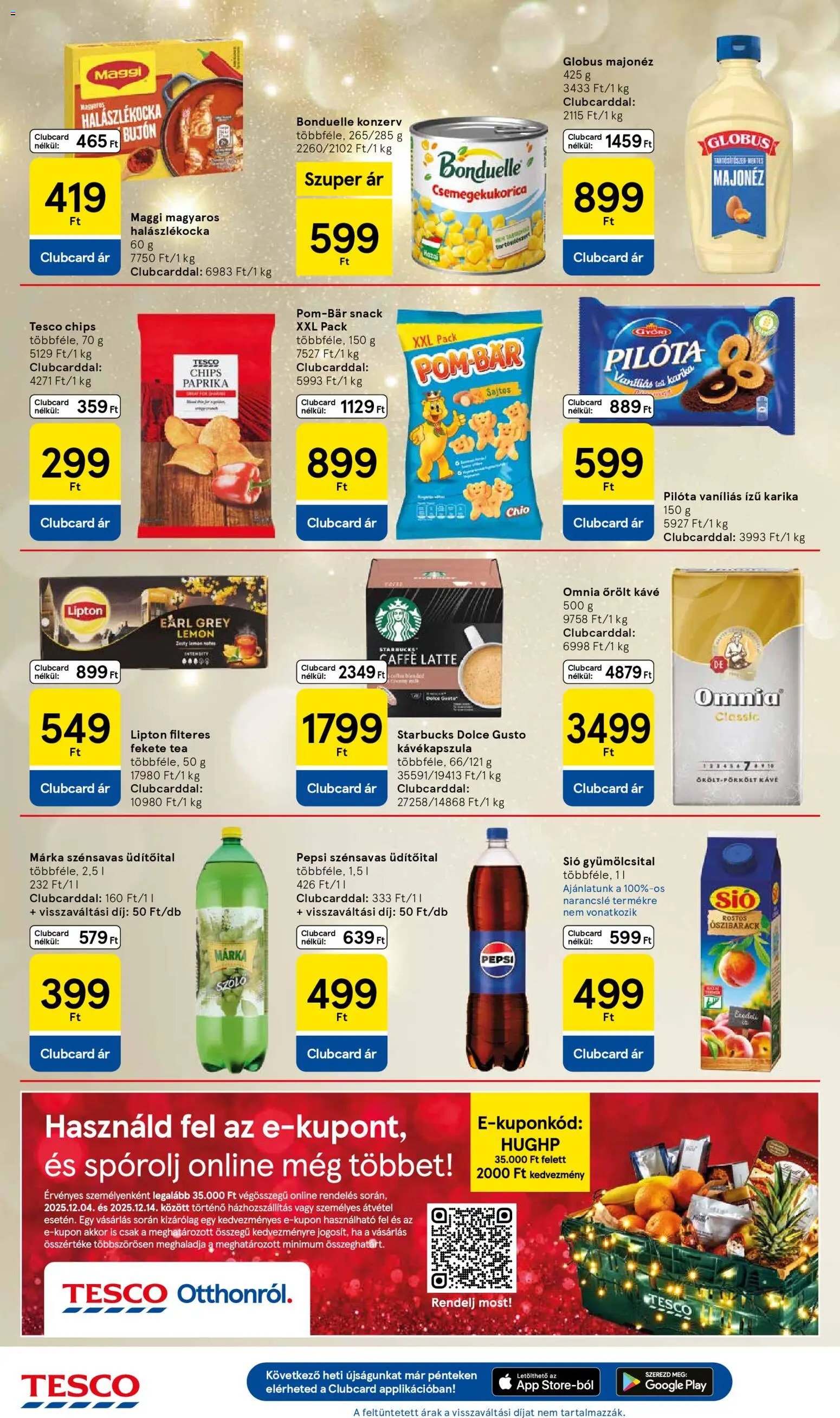 Tesco újság 2025.12.11. Akciós újság Tesco (2025-12-11 - 2025-12-17)