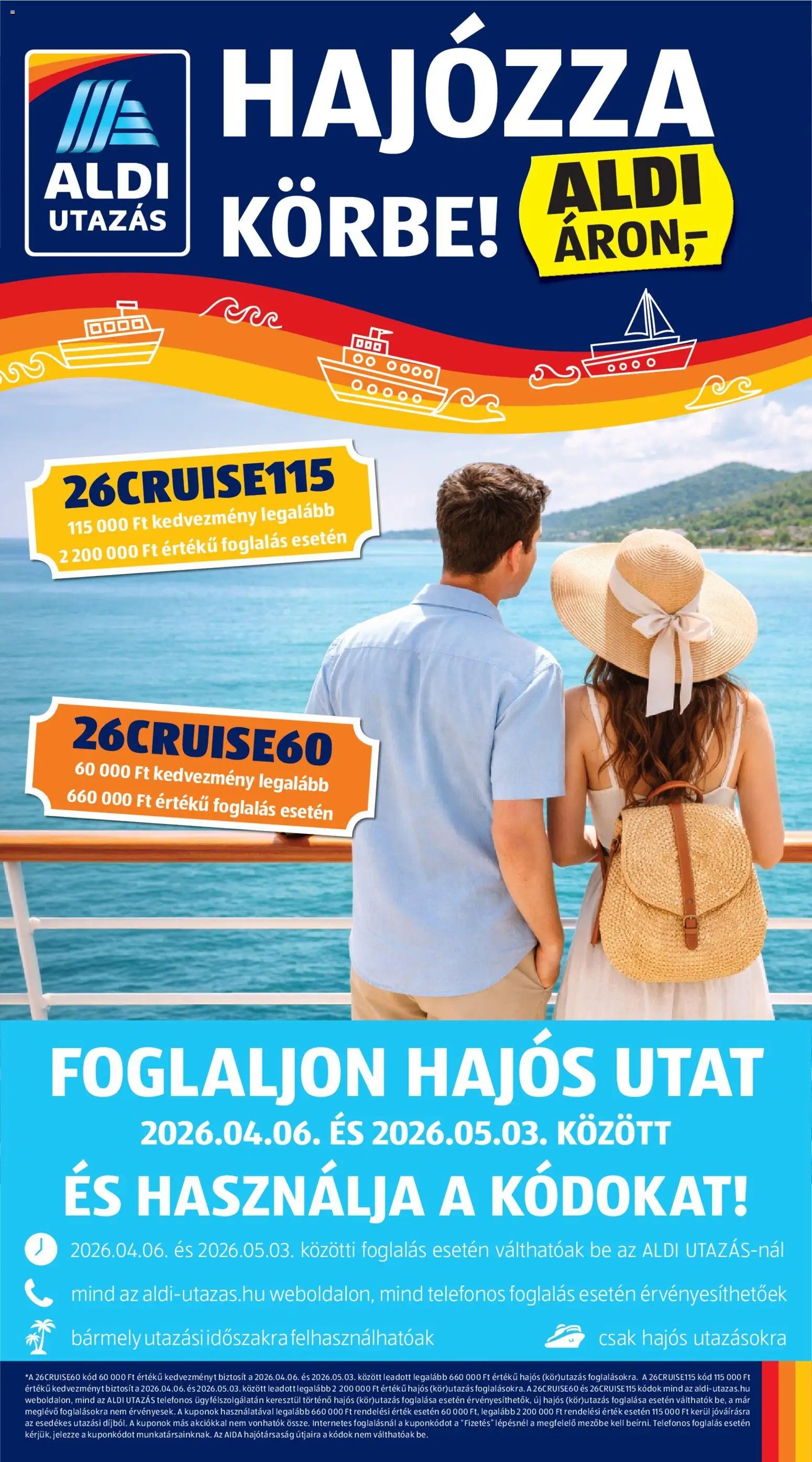 Aldi újság 2026.04.09. Aldi Utazás katalógus (2026-04-09 - 2026-04-15)