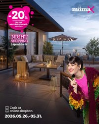 Mömax újság 2026.05.26. Mömax Night Shopping (2026-05-26 - 2026-05-31)