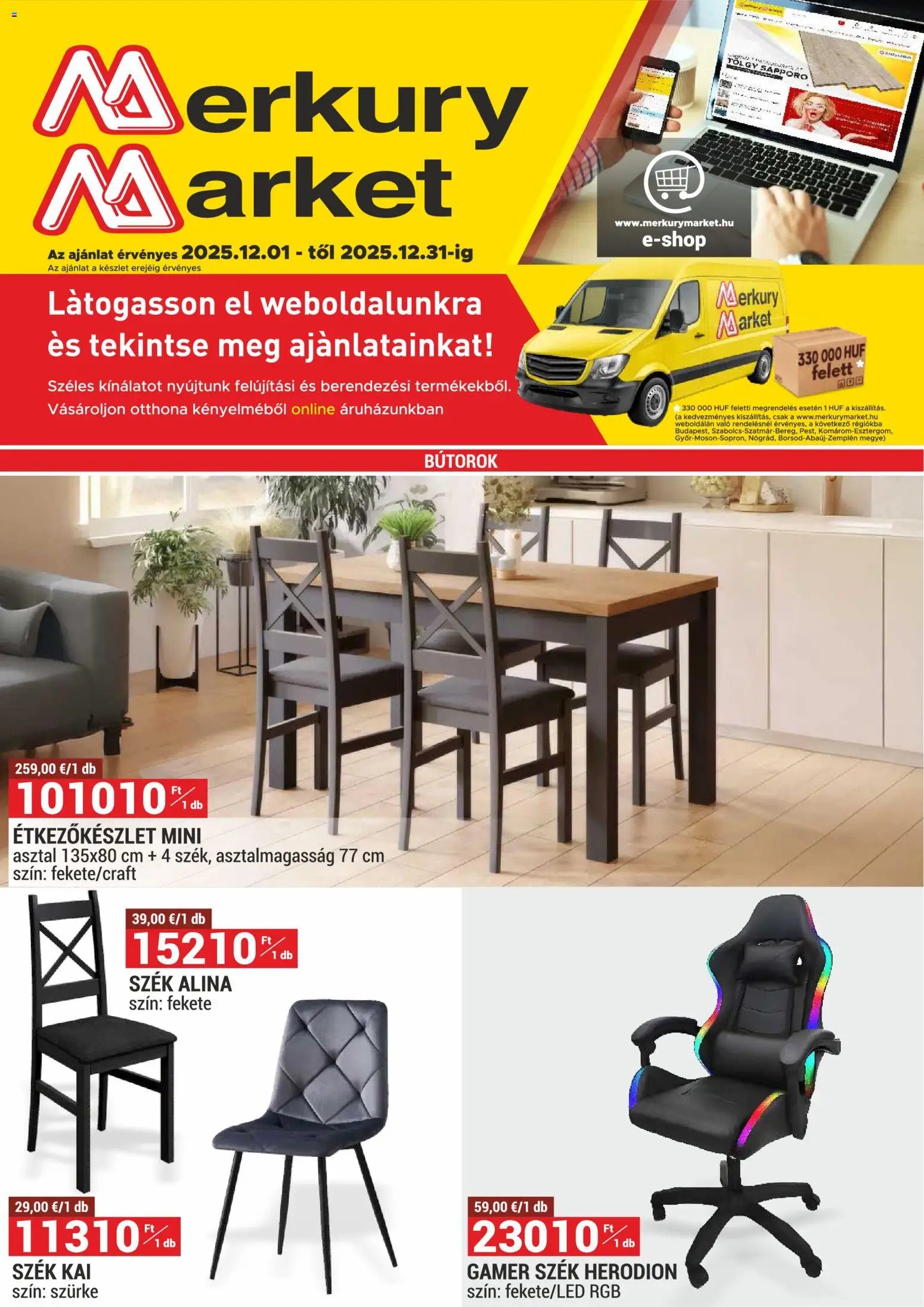 Merkury Market újság 2025.12.01. Akciós újság Merkury Market (2025-12-01 - 2025-12-31)