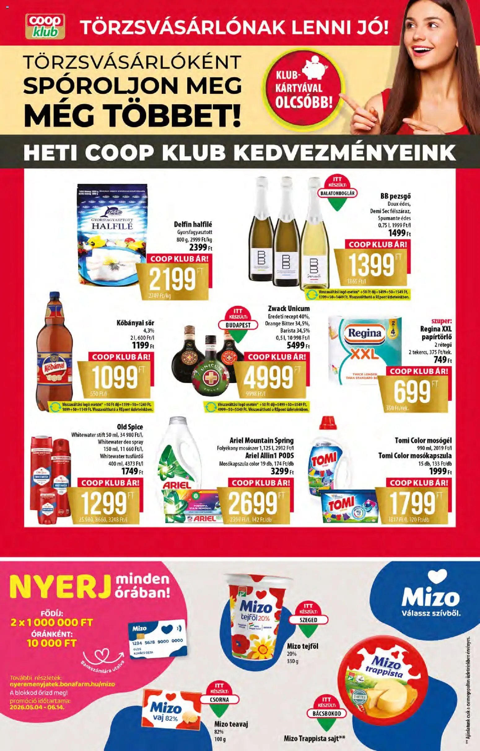 COOP újság 2026.06.04. COOP - Abc & szuper / Alföld Pro-Coop Zrt. (2026-06-04 - 2026-06-10)
