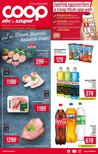 COOP újság 2026.06.04. COOP - Abc & szuper / Alföld Pro-Coop Zrt. (2026-06-04 - 2026-06-10)