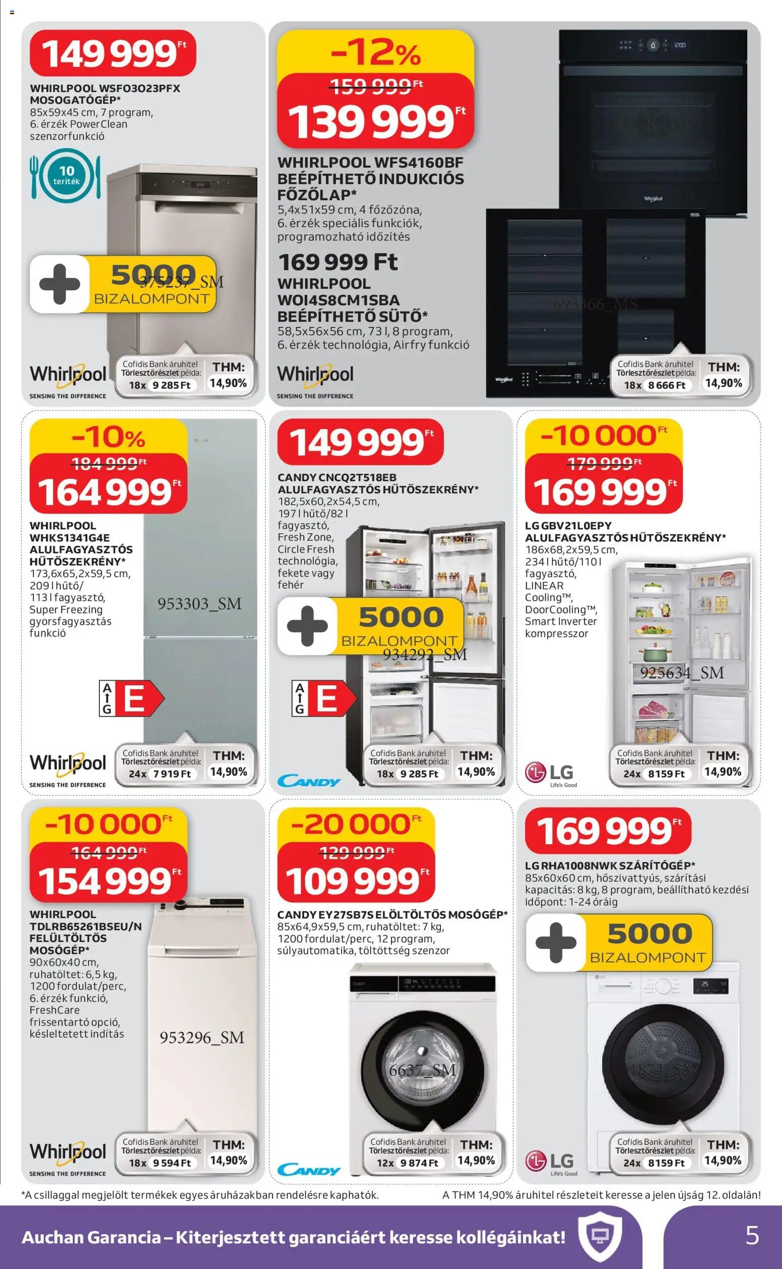 Auchan újság 2026.02.19. Elektronikai ajánlataink (2026-02-19 - 2026-03-04)