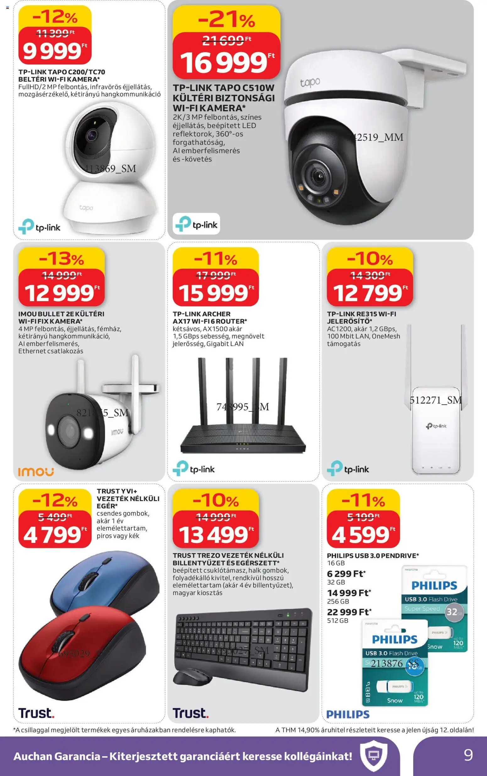 Auchan újság 2026.02.19. Elektronikai ajánlataink (2026-02-19 - 2026-03-04)