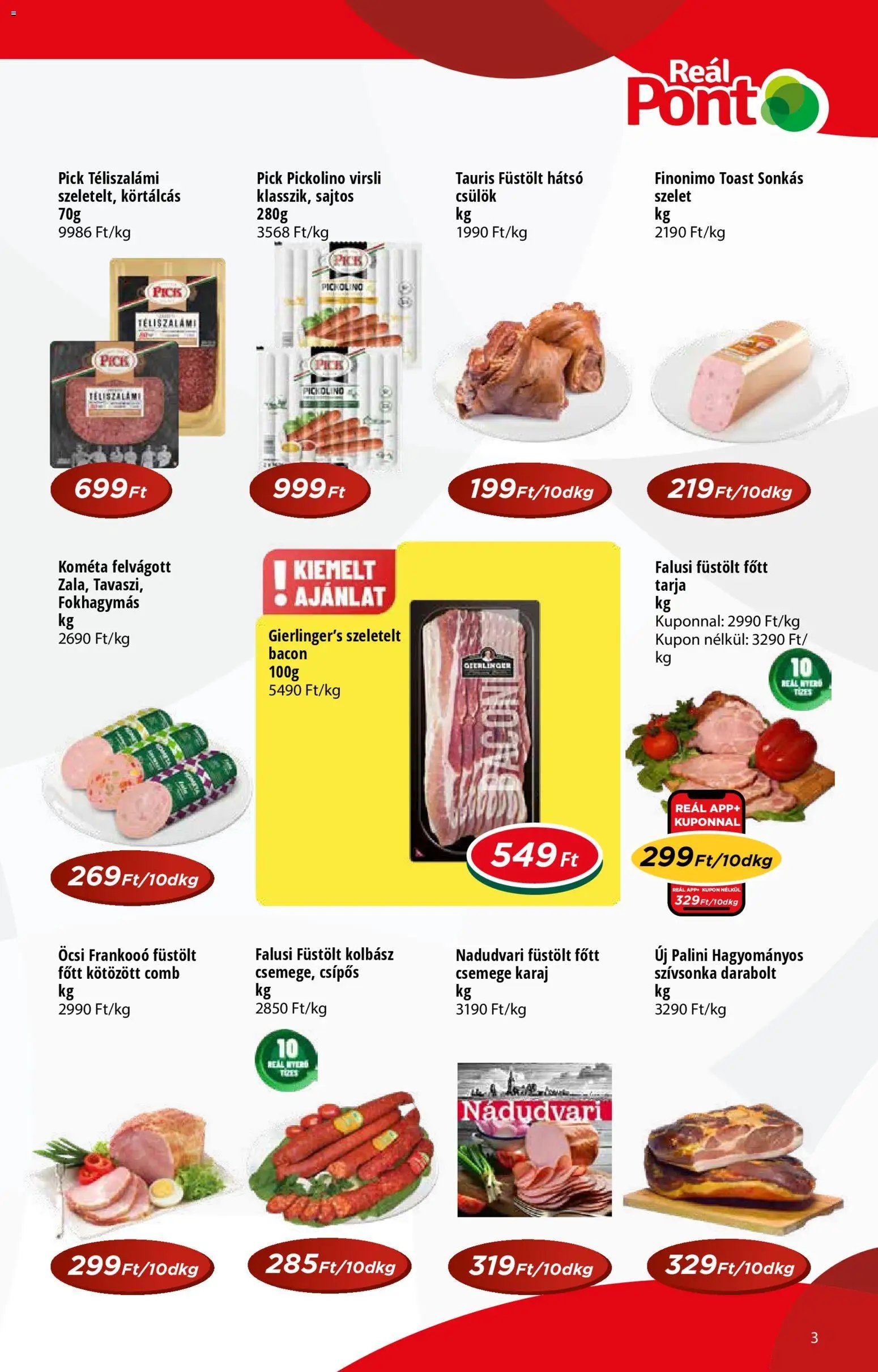 Reál újság 2026.03.18. Reál Pont akciós újság (2026-03-18 - 2026-03-29)