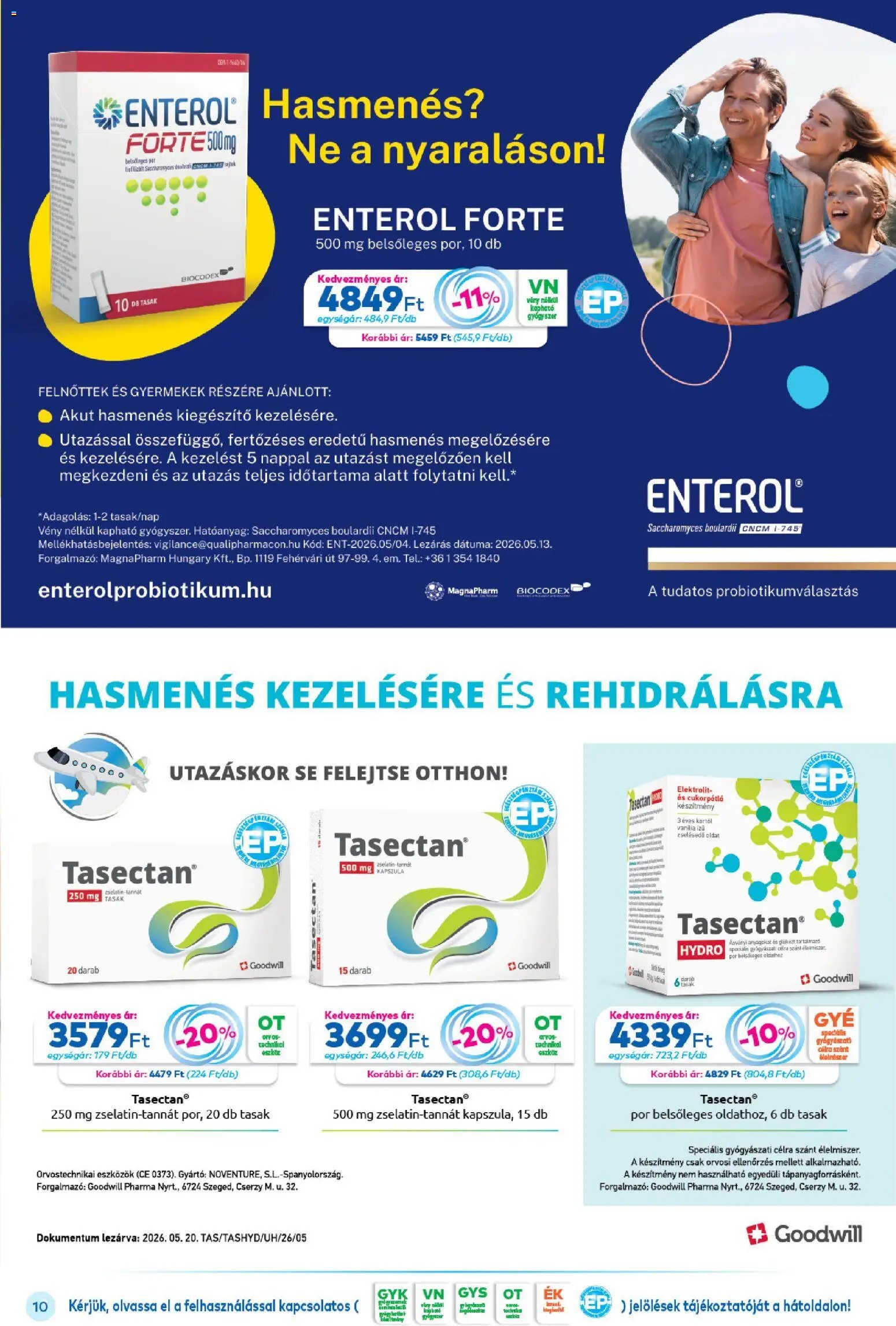 Gyöngy Patikák újság 2026.07.01. Gyöngy Patikák akciós újság