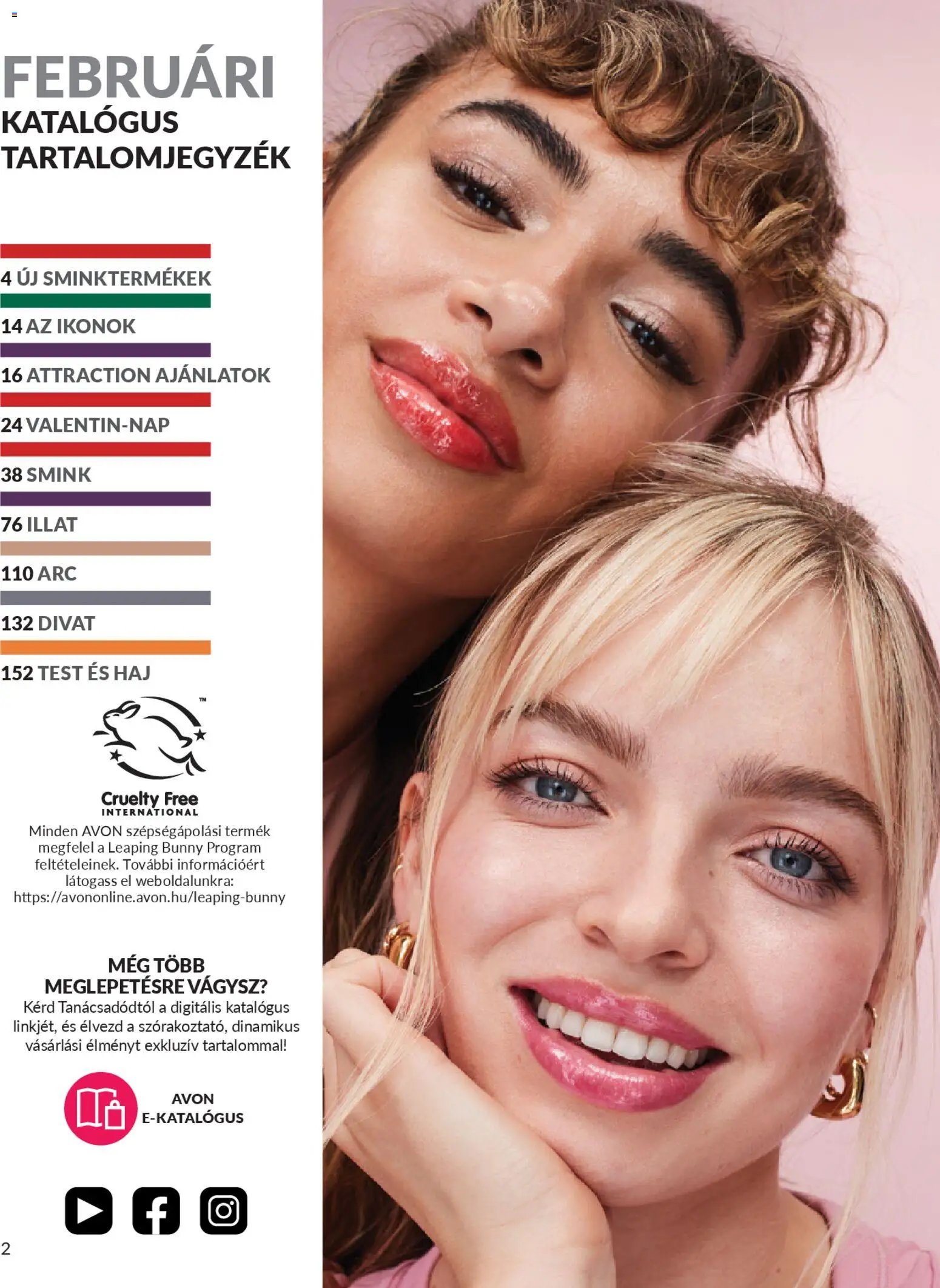 Avon újság 2026.02.01. AVON online katalógus 2026 februári (2026-02-01 - 2026-02-28)