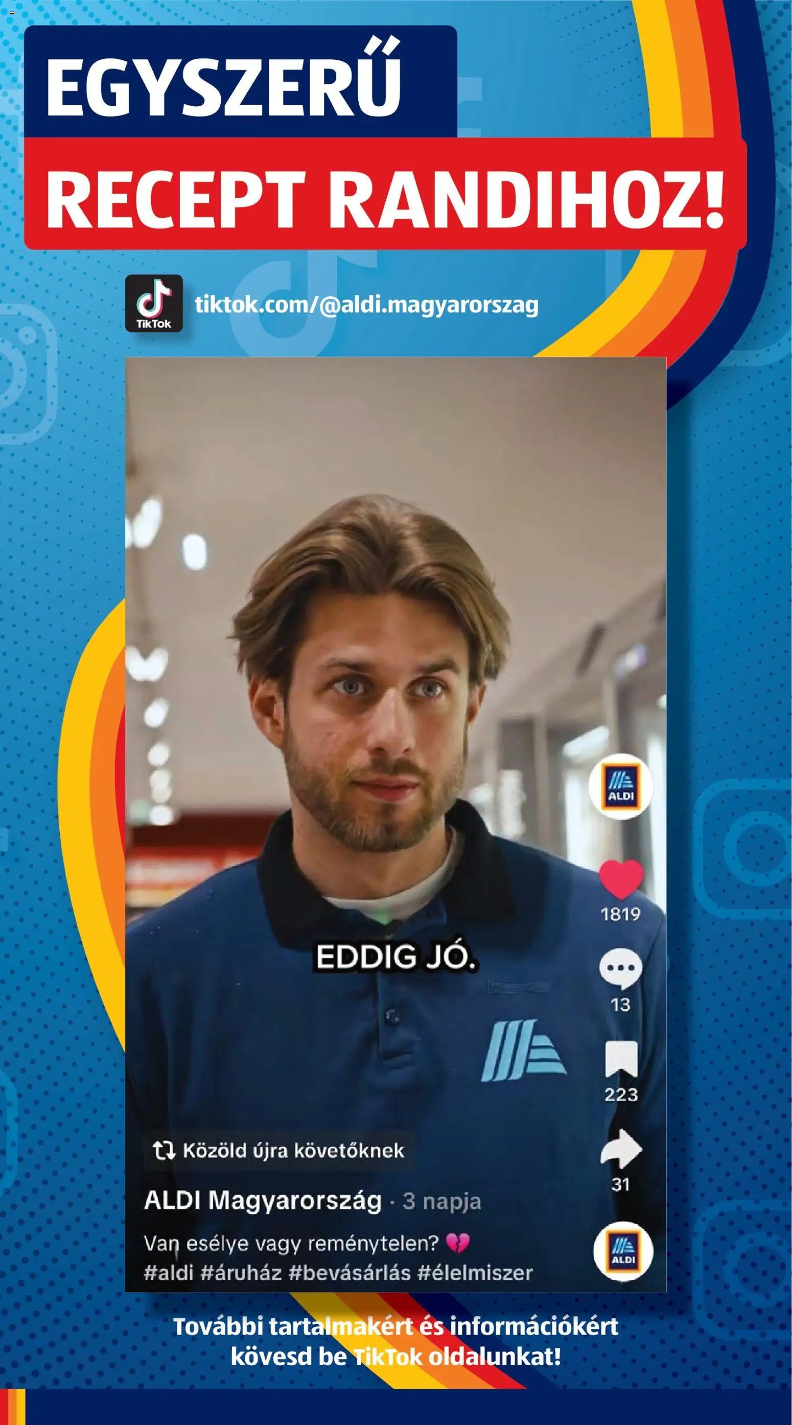 Aldi újság 2026.04.16. Aldi Középső sor termékei (2026-04-16 - 2026-04-22)