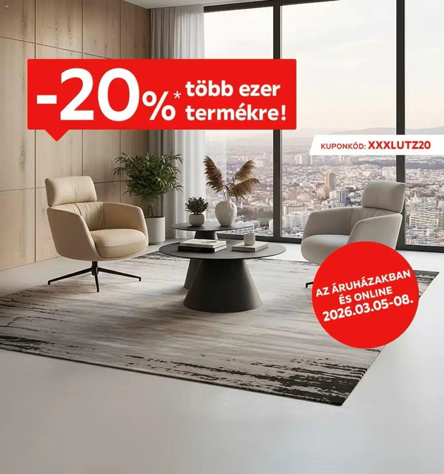 XXXLutz újság 2026.03.05. XXXLutz akciós újság (2026-03-05 - 2026-03-08)