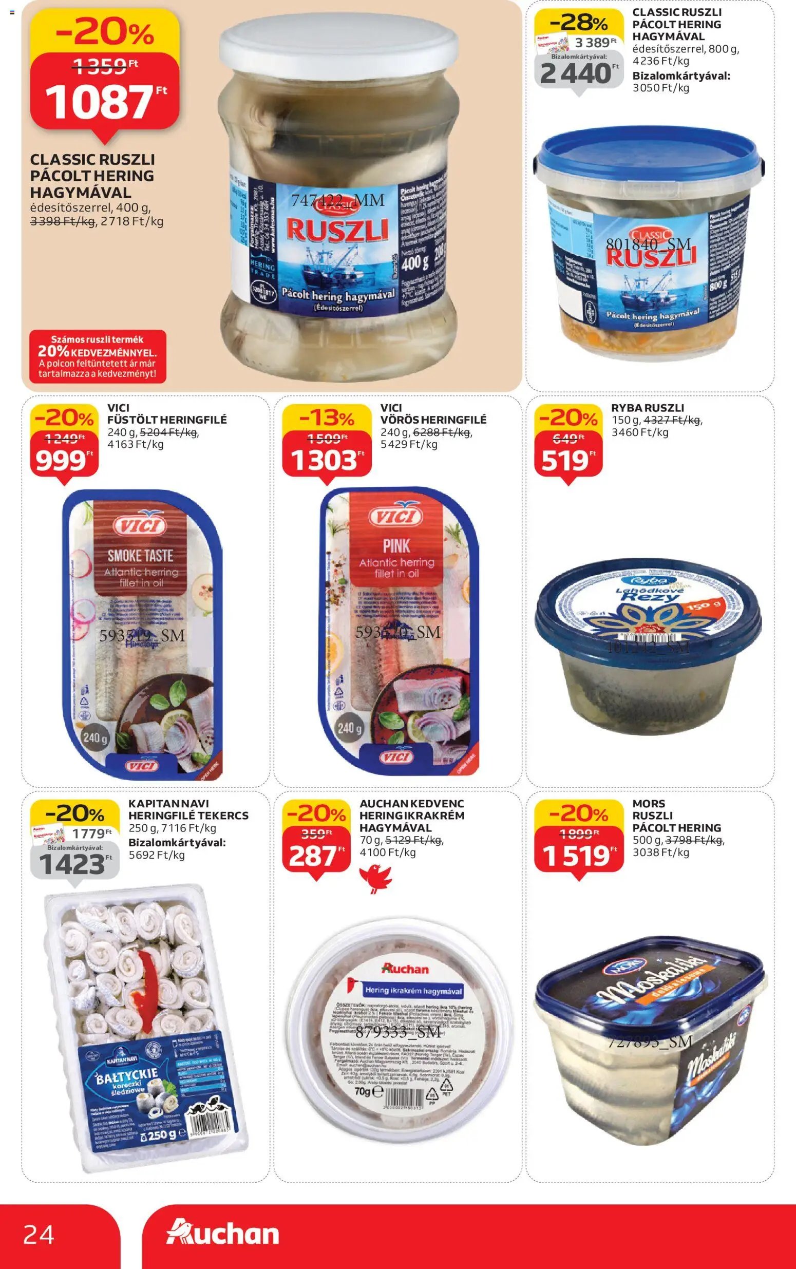 Auchan újság 2025.11.20. Black Friday - Hipermarket (2025-11-20 - 2025-11-26)