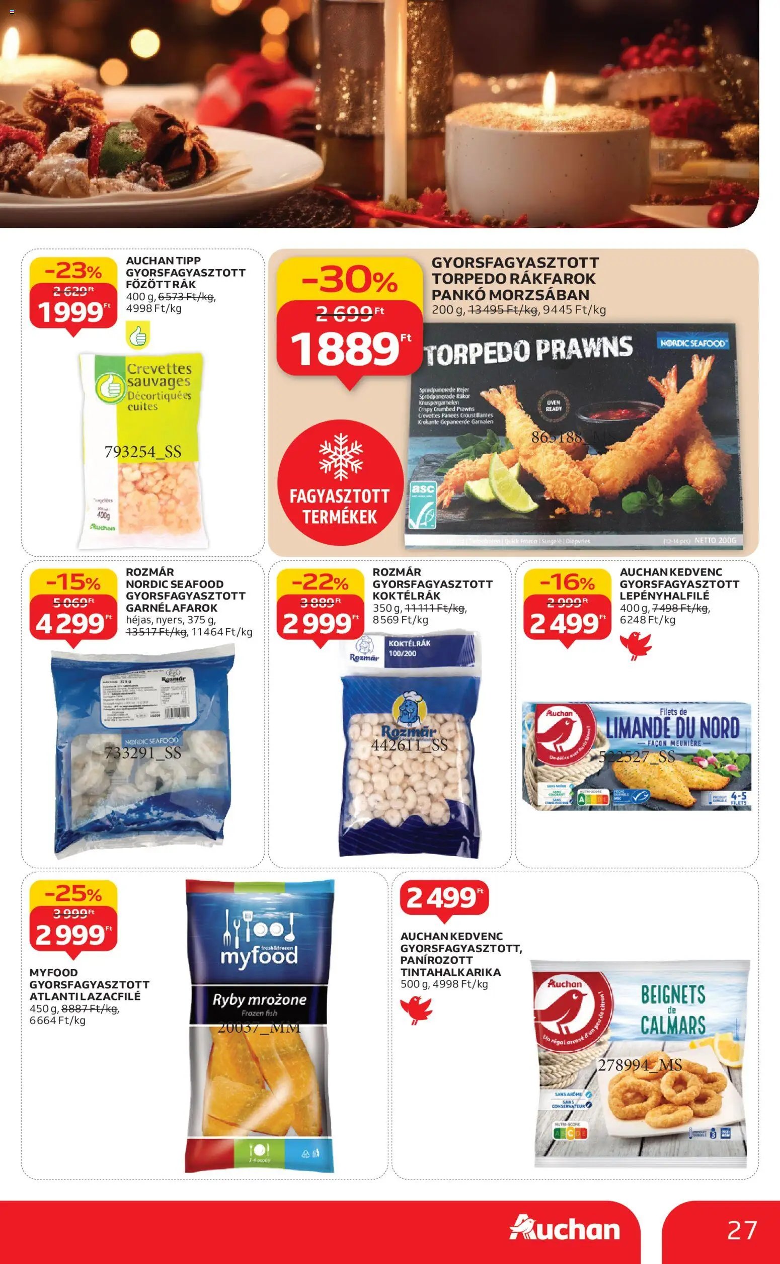 Auchan újság 2025.11.20. Black Friday - Hipermarket (2025-11-20 - 2025-11-26)