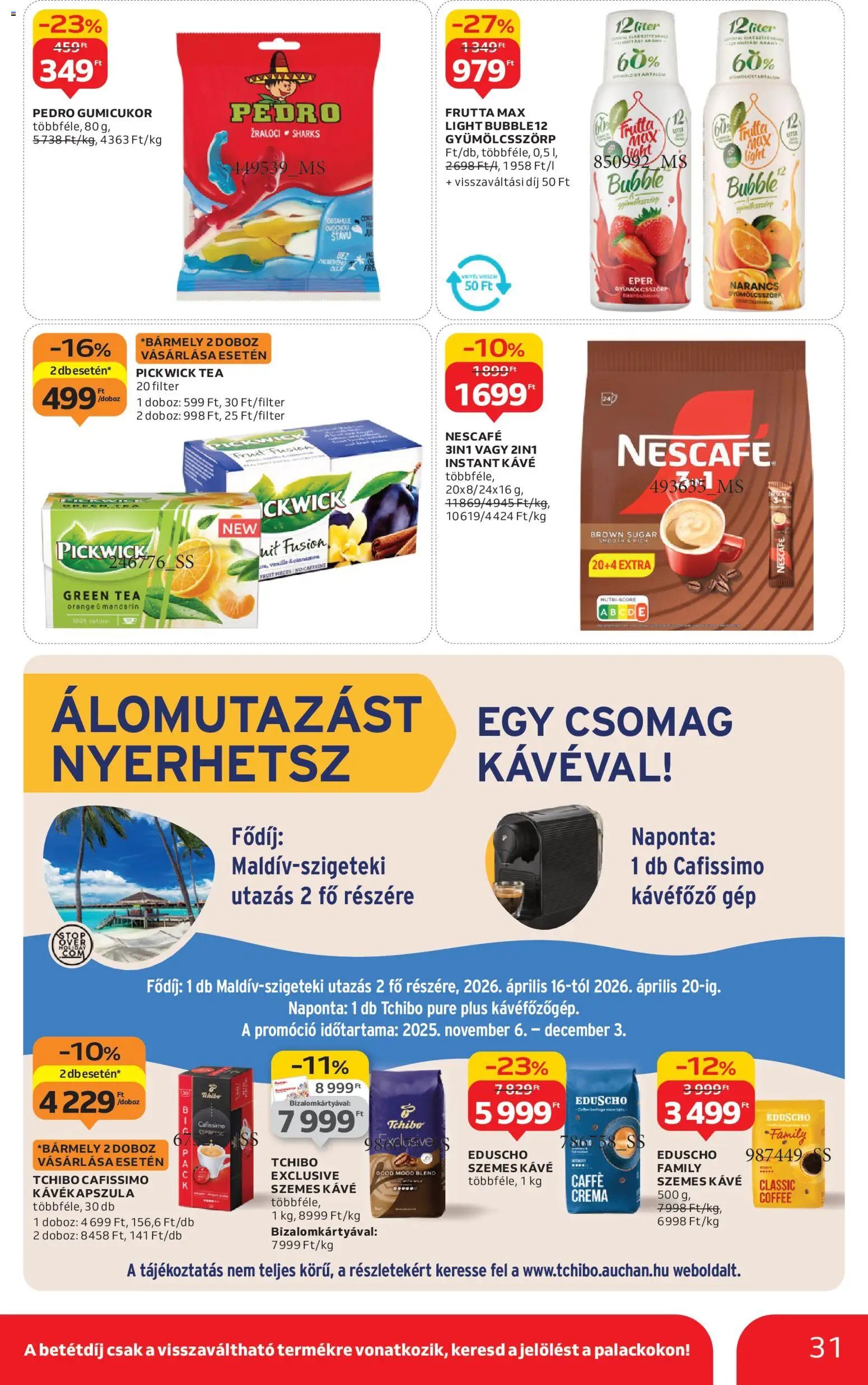 Auchan újság 2025.11.20. Black Friday - Hipermarket (2025-11-20 - 2025-11-26)