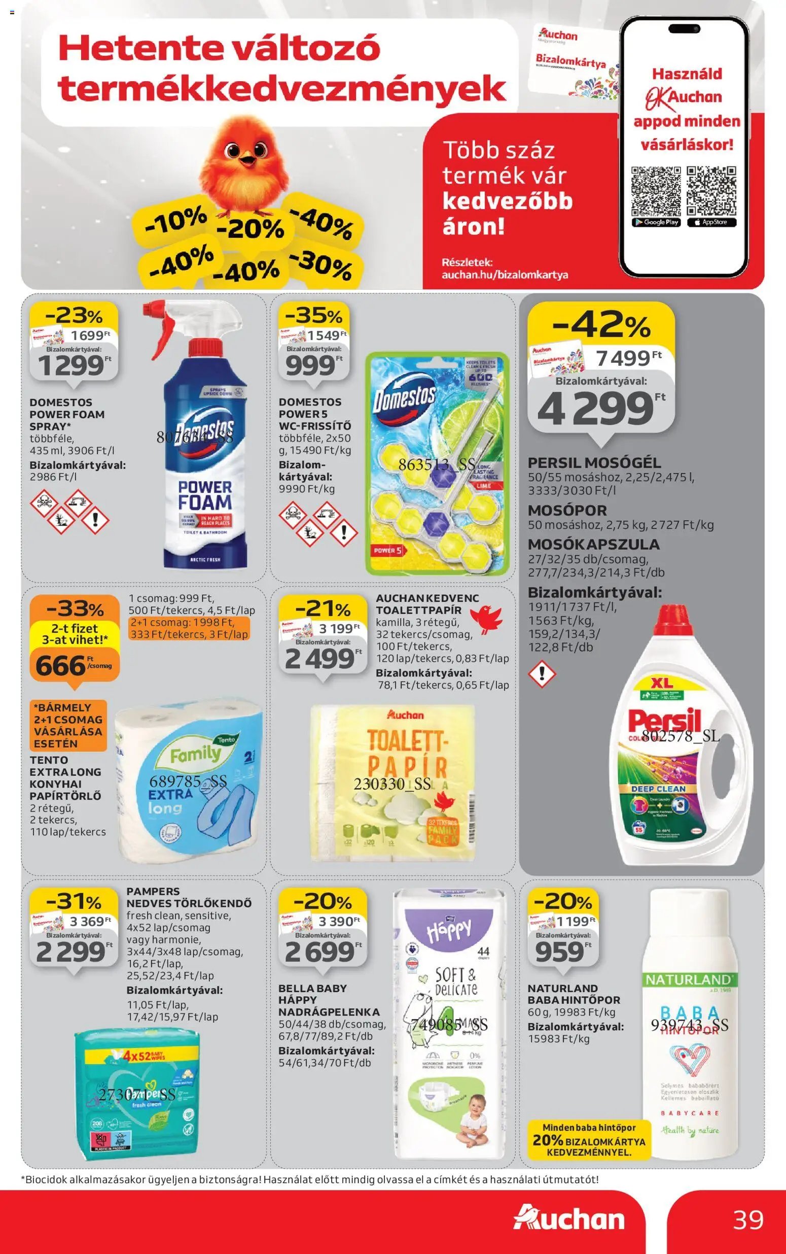 Auchan újság 2025.11.20. Black Friday - Hipermarket (2025-11-20 - 2025-11-26)